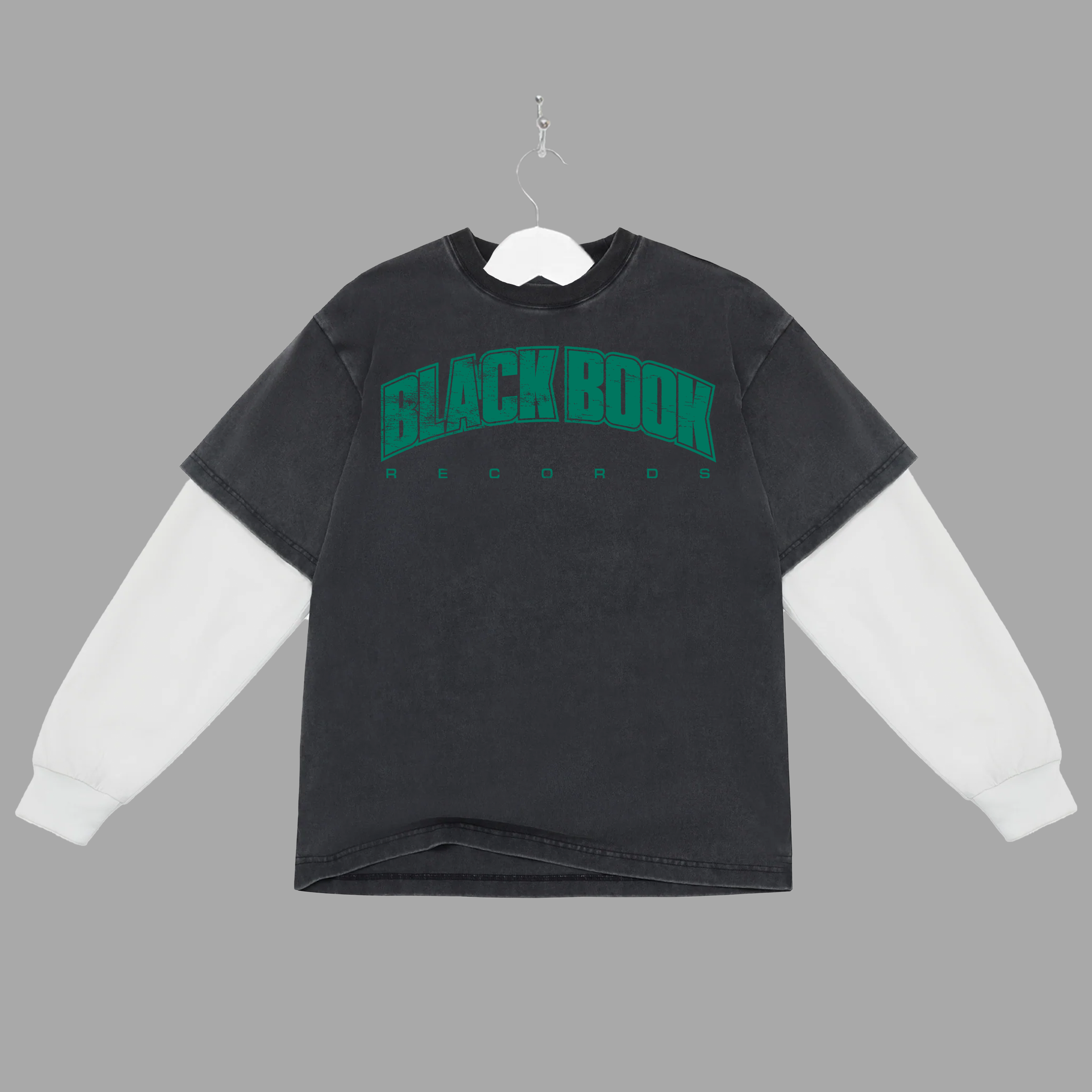 BLACK BOOK UNI - GREEN - BLACK/WHITE 2FER - "PREMIUM-BOX FIT"
