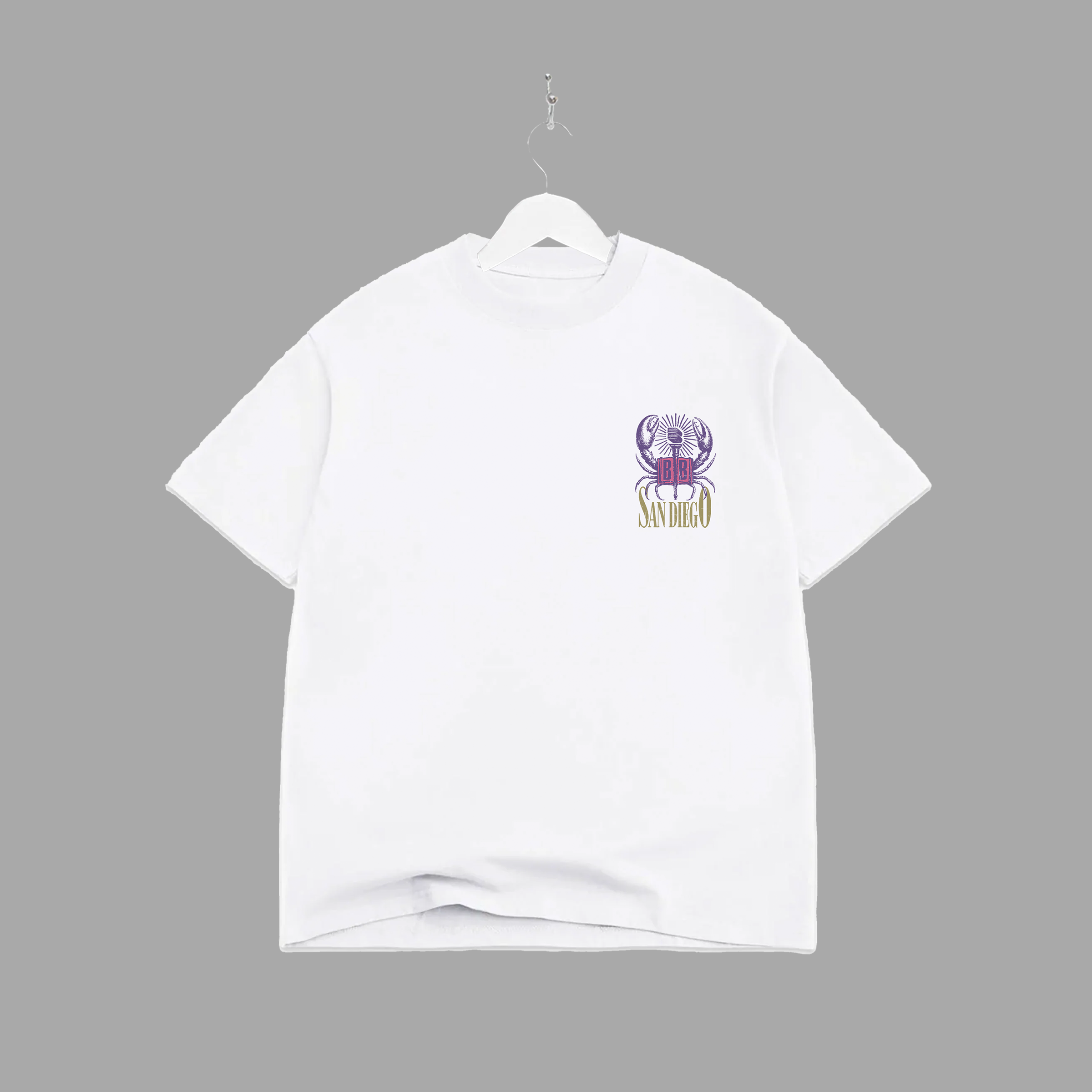 SAN DIEGO IMAGE TEE BLANC WHITE