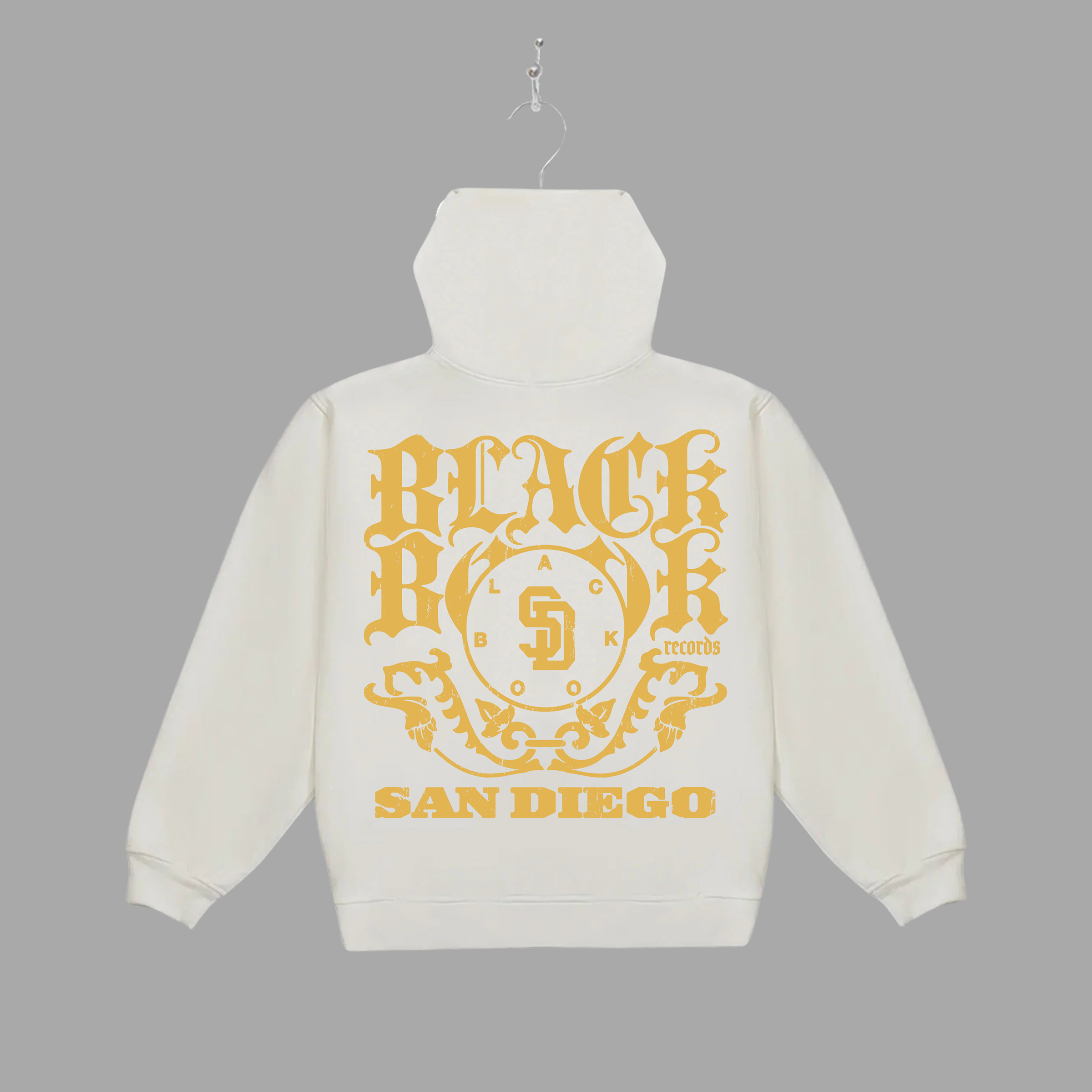 SAN DIEGO x BLACK BOOK ZIP-UP HOODIE