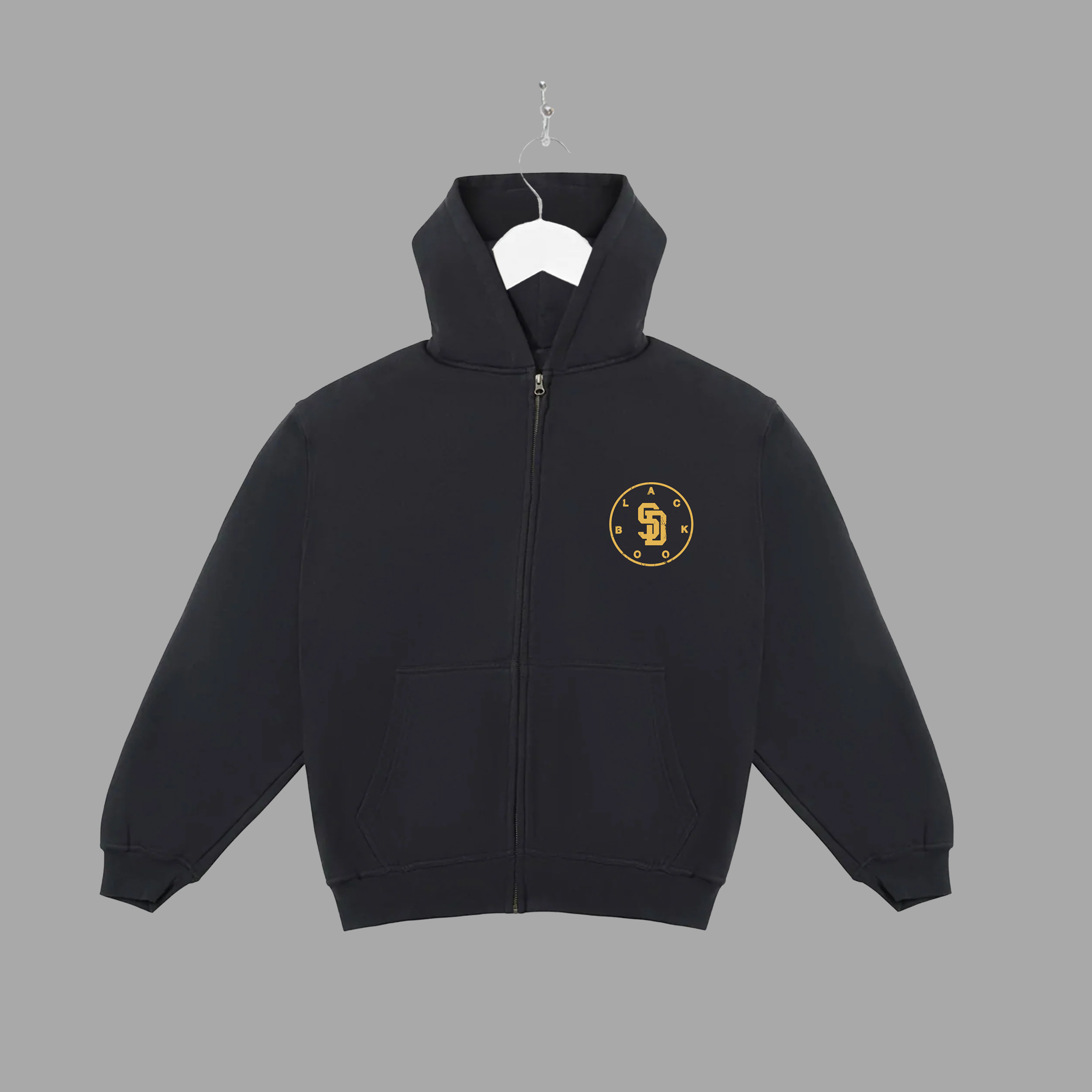 SAN DIEGO x BLACK BOOK ZIP-UP HOODIE