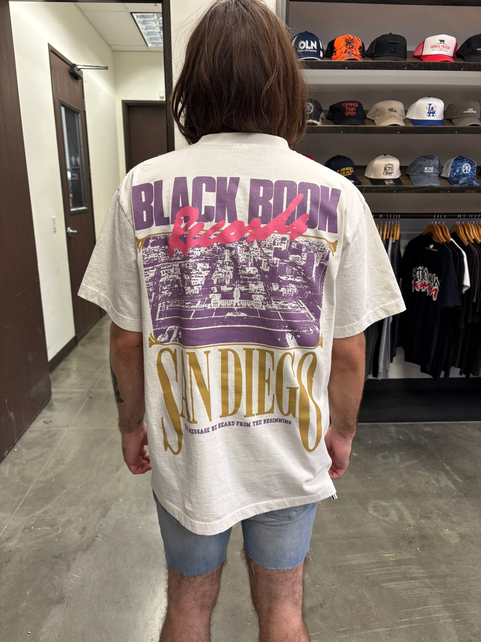 SAN DIEGO IMAGE TEE BLANC WHITE