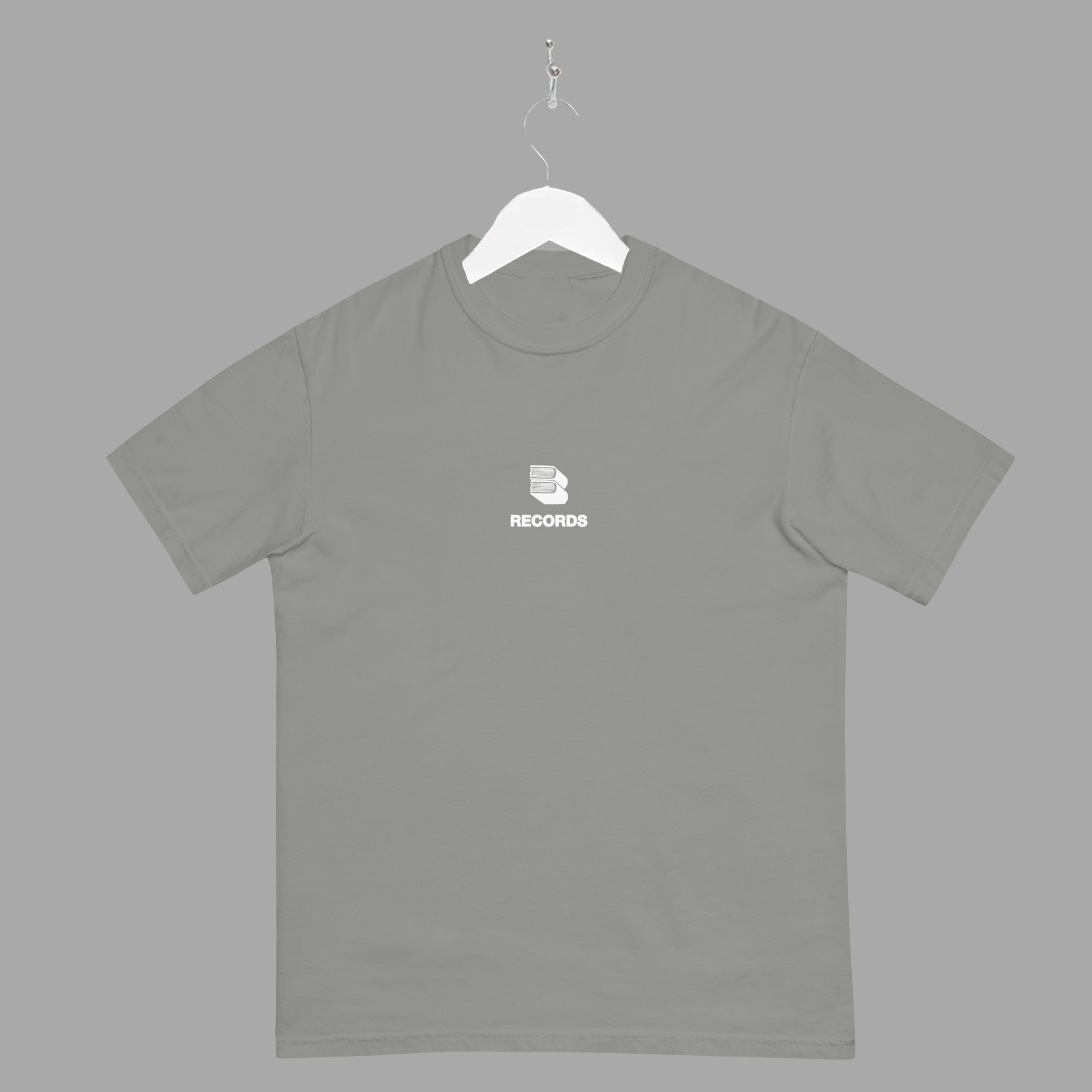 RECORDS - TEE - WHITE - "TRADITIONAL FIT"