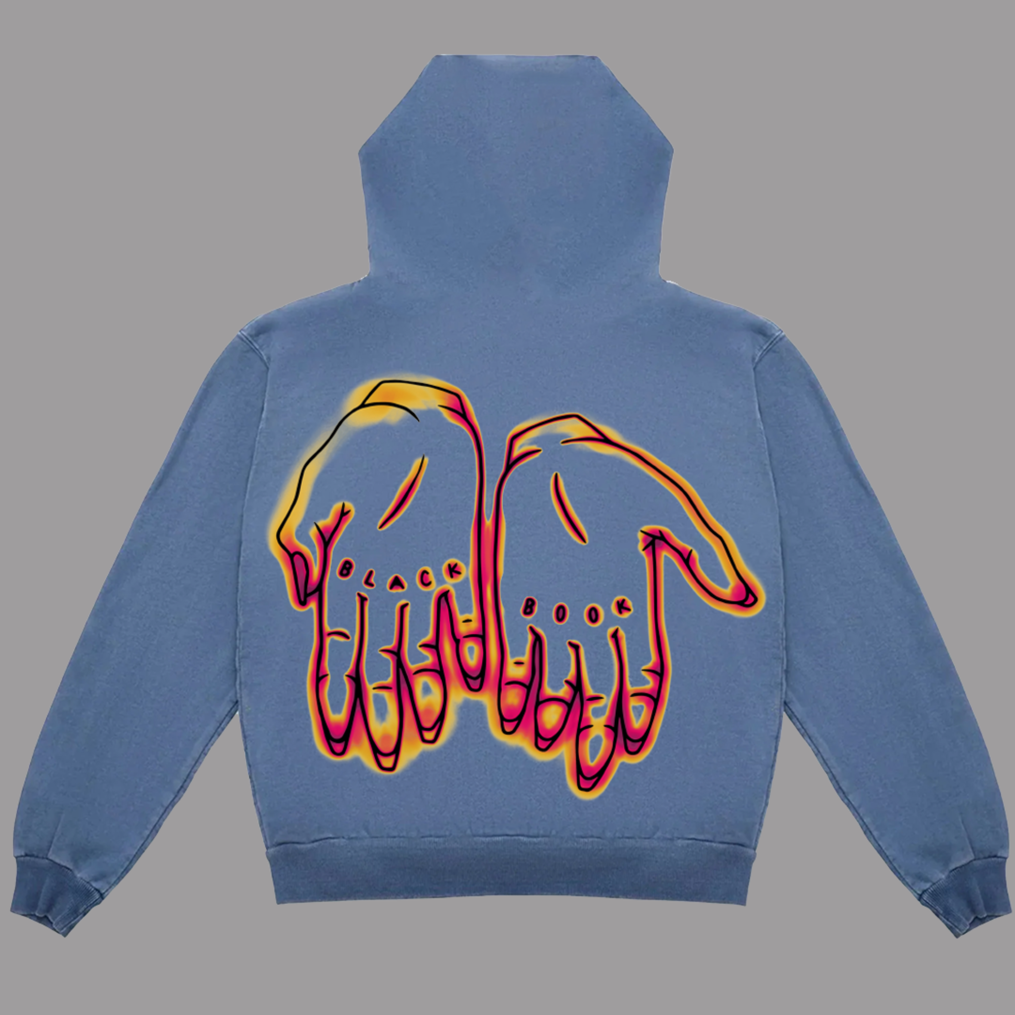 THERMAL HANDS HOODIE (BERING SEA) -"PREMIUM-BOX FIT"