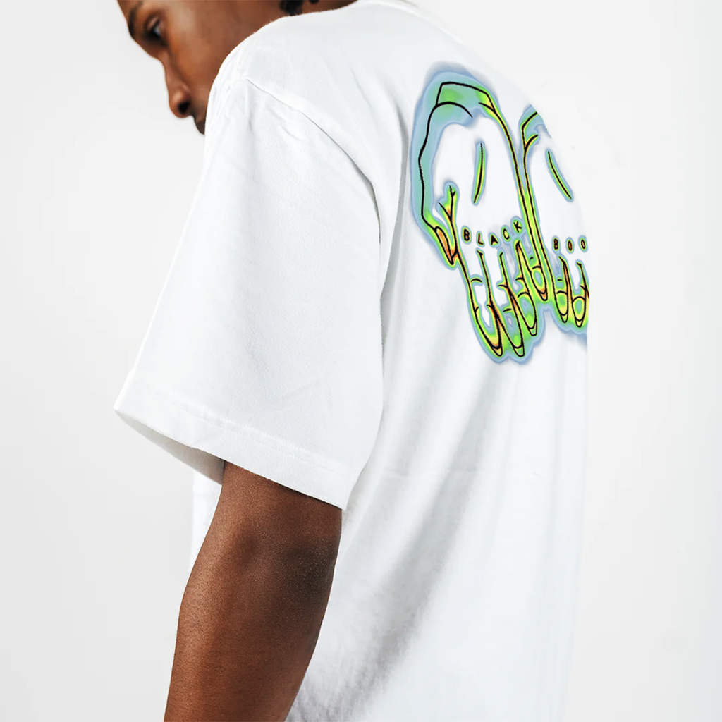 THERMAL HANDS TEE (WHITE) - "PREMIUM-BOX FIT"