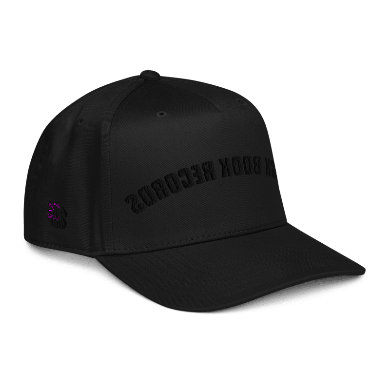 RECORDS BOOK BLACK - 5 panel - snapback