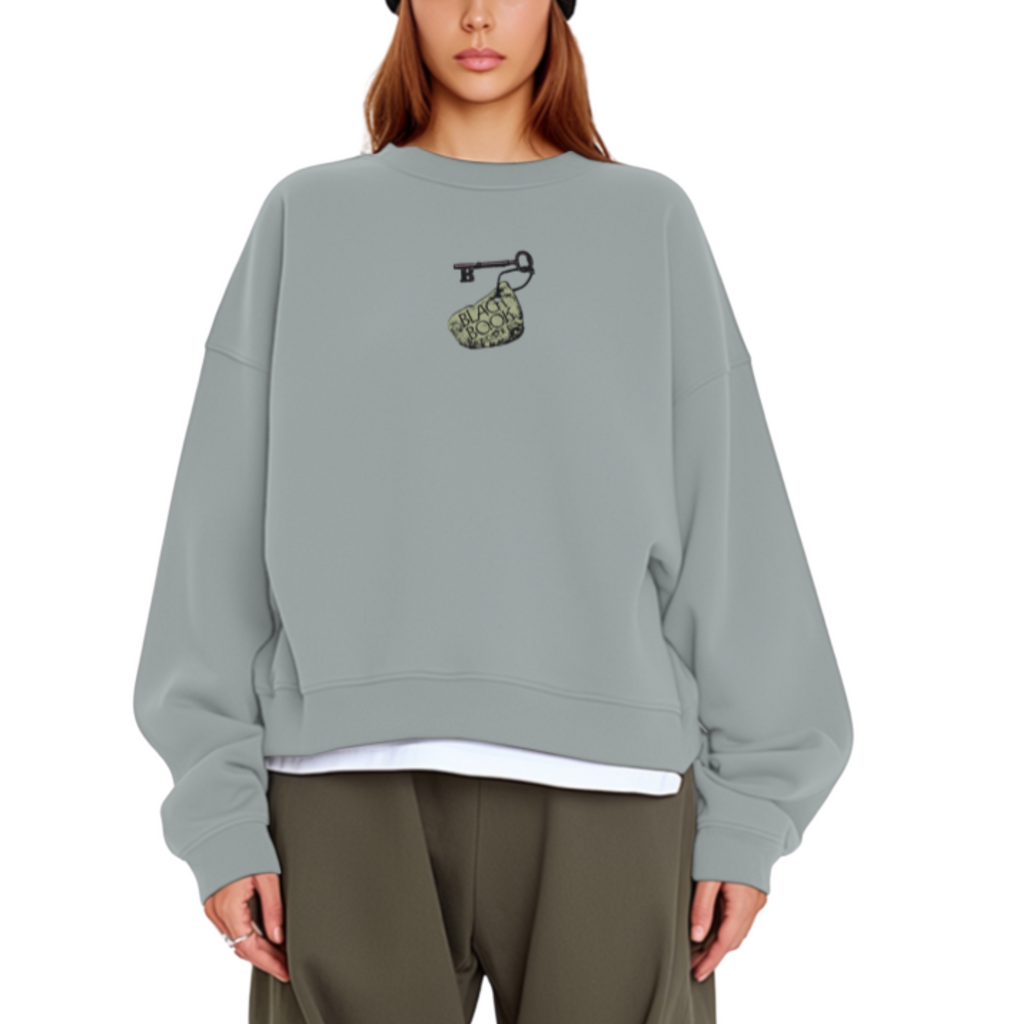 KEY STONE CREWNECK - "PREMIUM-BOX FIT"