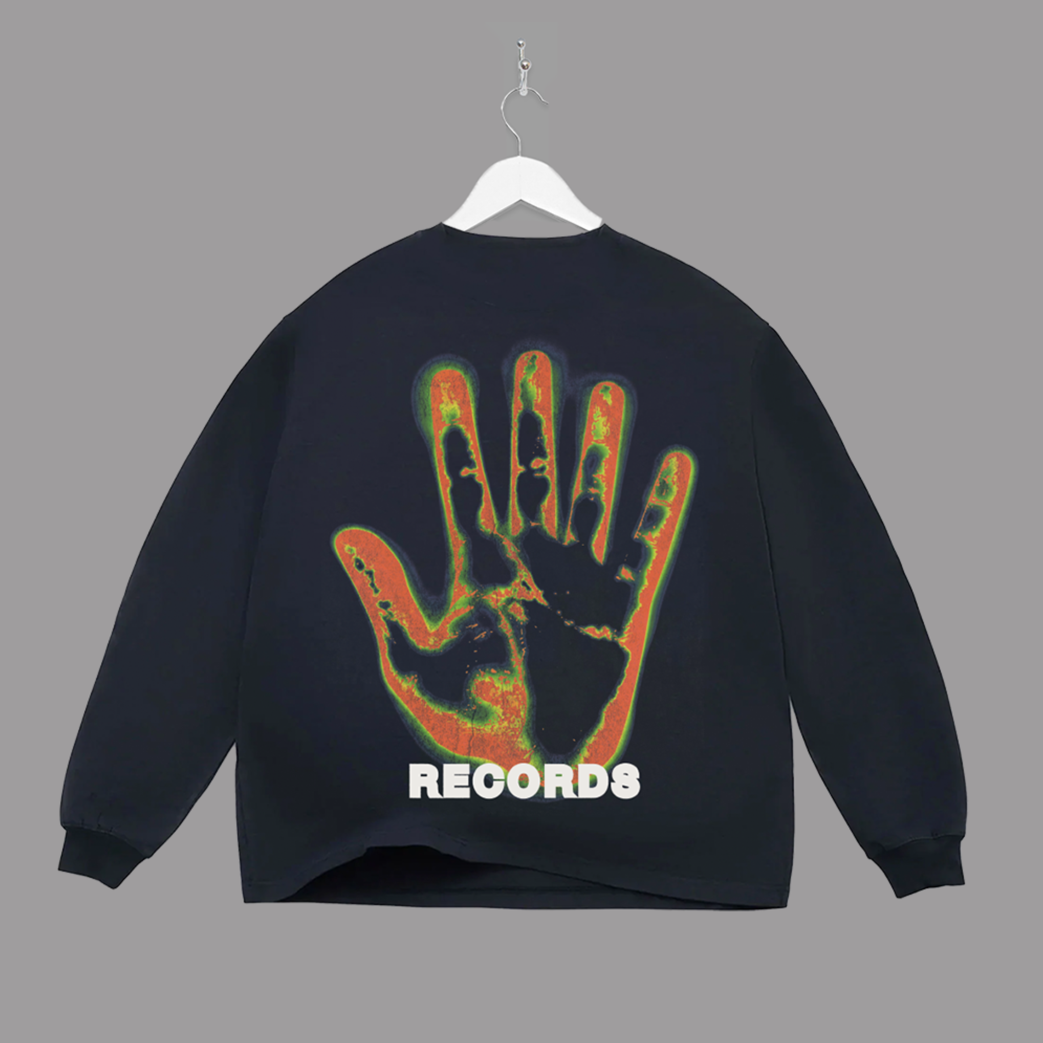 THERMAL HANDS LONGSLEEVE (LIMO BLACK) -"PREMIUM-BOX FIT"