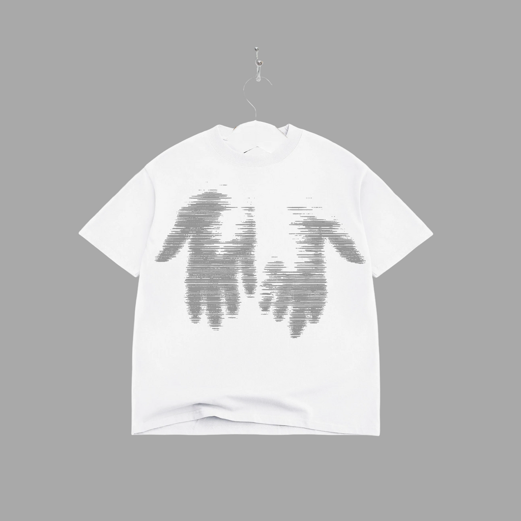 THE MESSAGE FADED - GREY - TEE - "PREMIUM-BOX FIT"