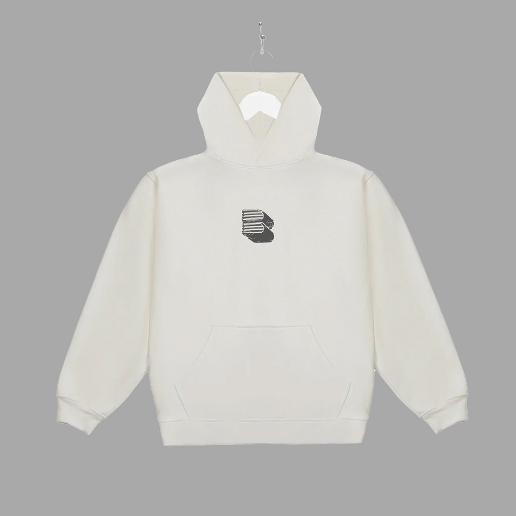 BBR DISTRESSED - HOODIE - "PREMIUM-BOX FIT"