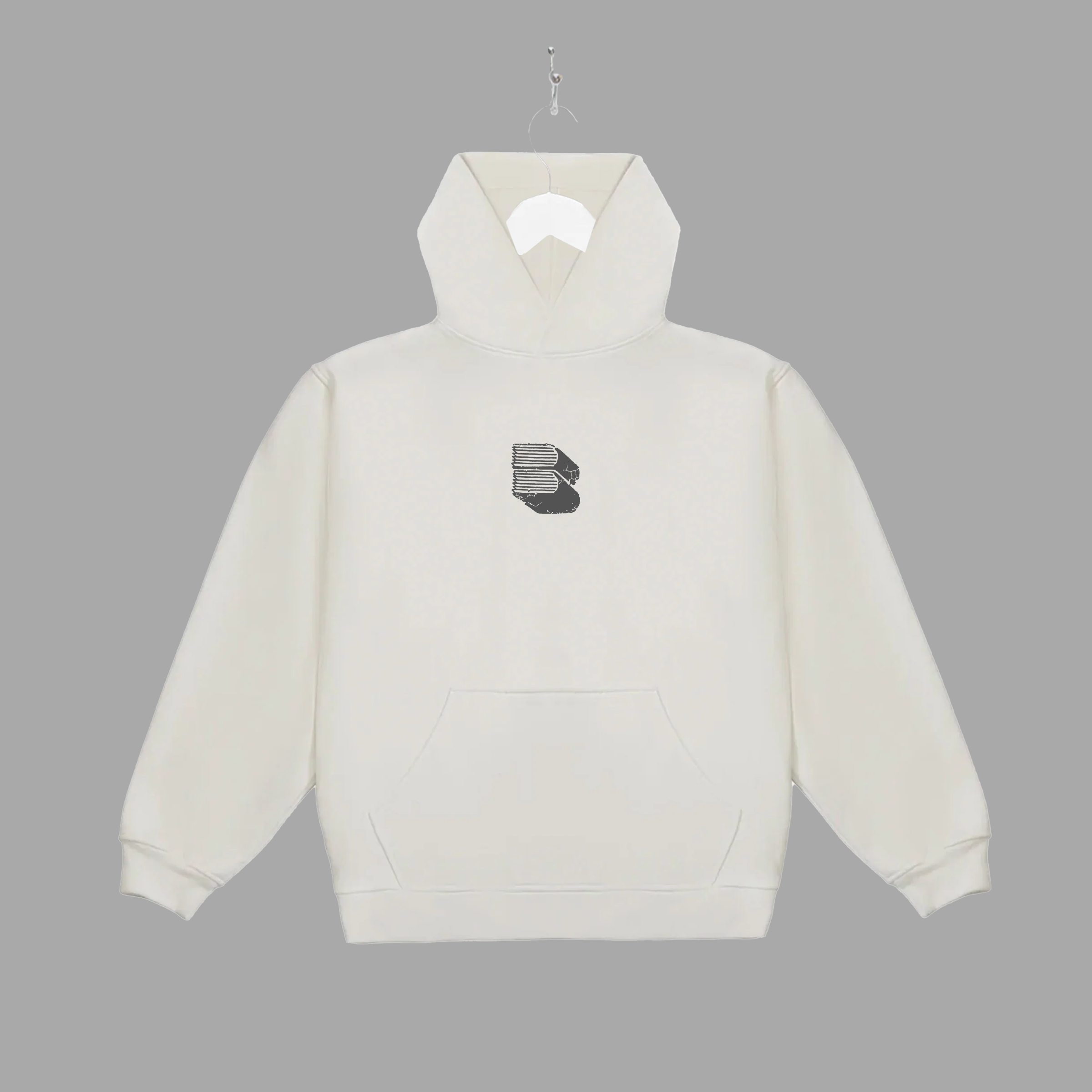 BBR DISTRESSED - HOODIE - "PREMIUM-BOX FIT"