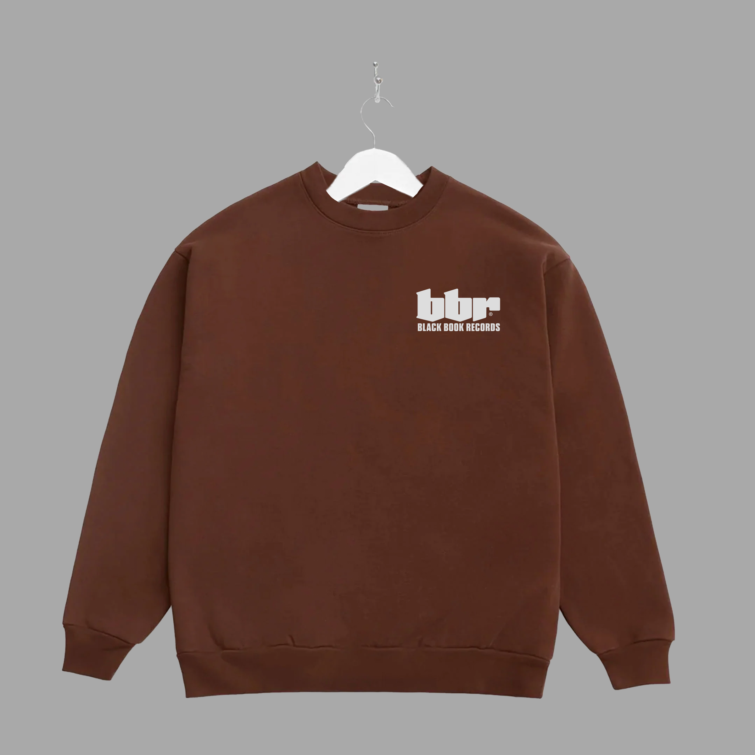 BBR - WHITE - CREWNECK - "PREMIUM-BOX FIT"
