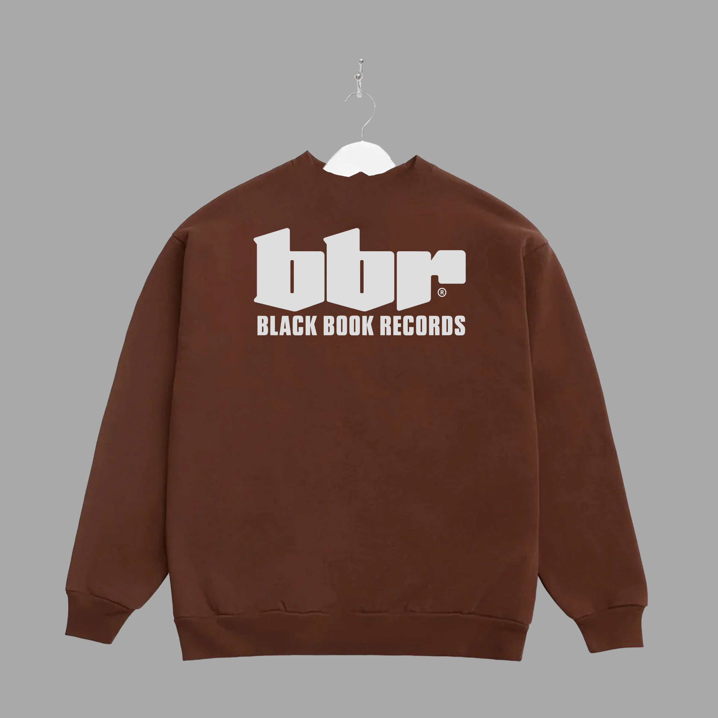 BBR - WHITE - CREWNECK - "PREMIUM-BOX FIT"