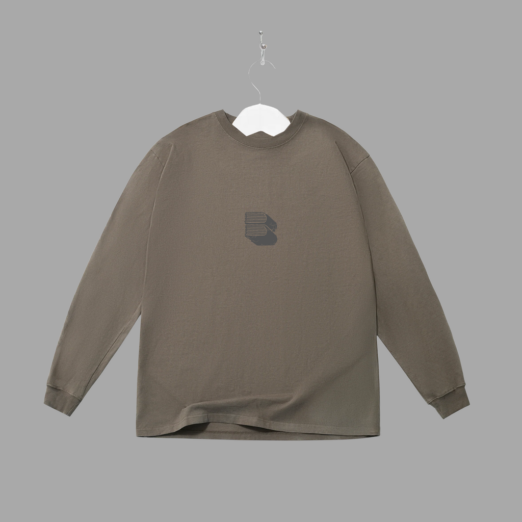 BBR DISTRESSED - LONGSLEEVE - "PREMIUM-BOX FIT"