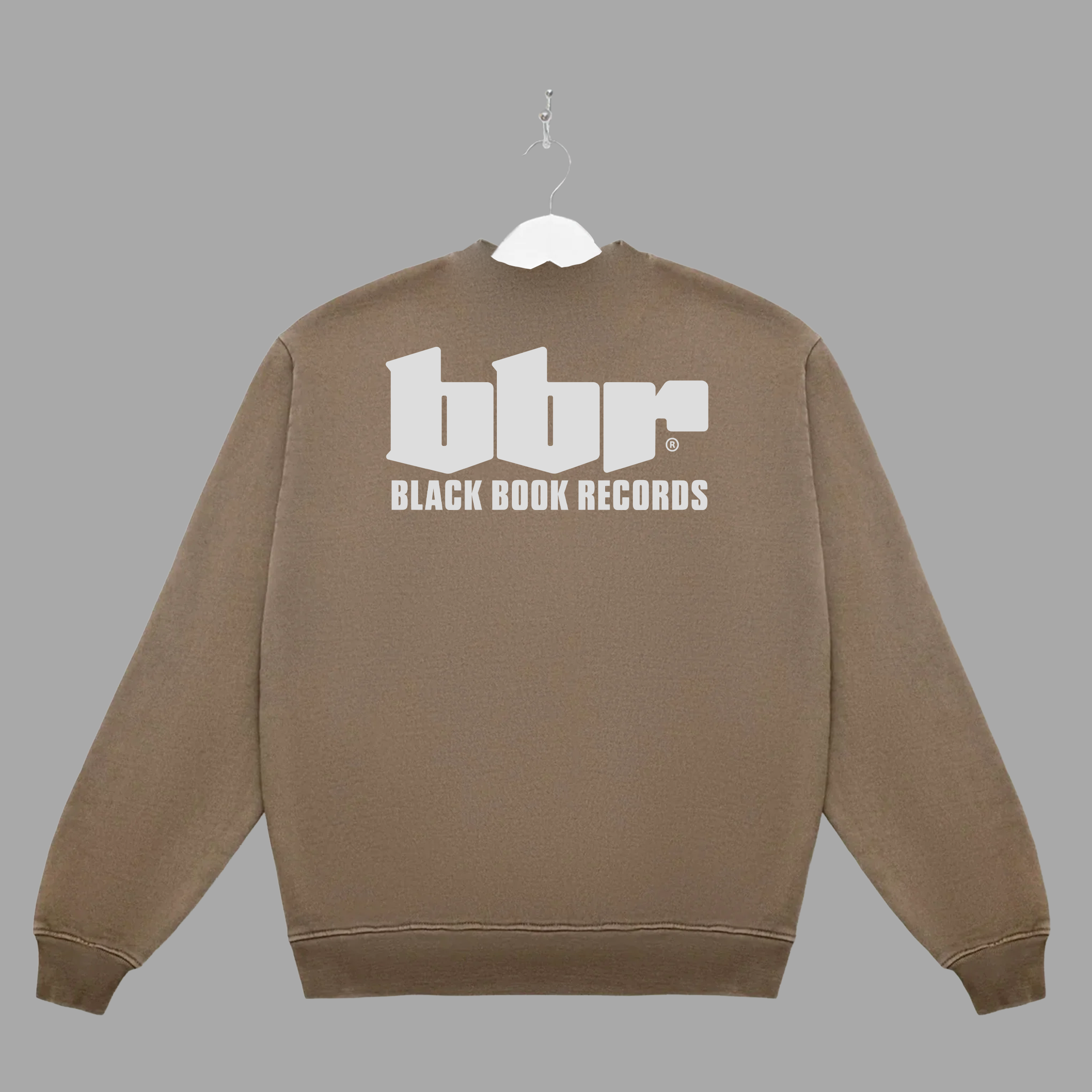 BBR - WHITE - CREWNECK - "PREMIUM-BOX FIT"
