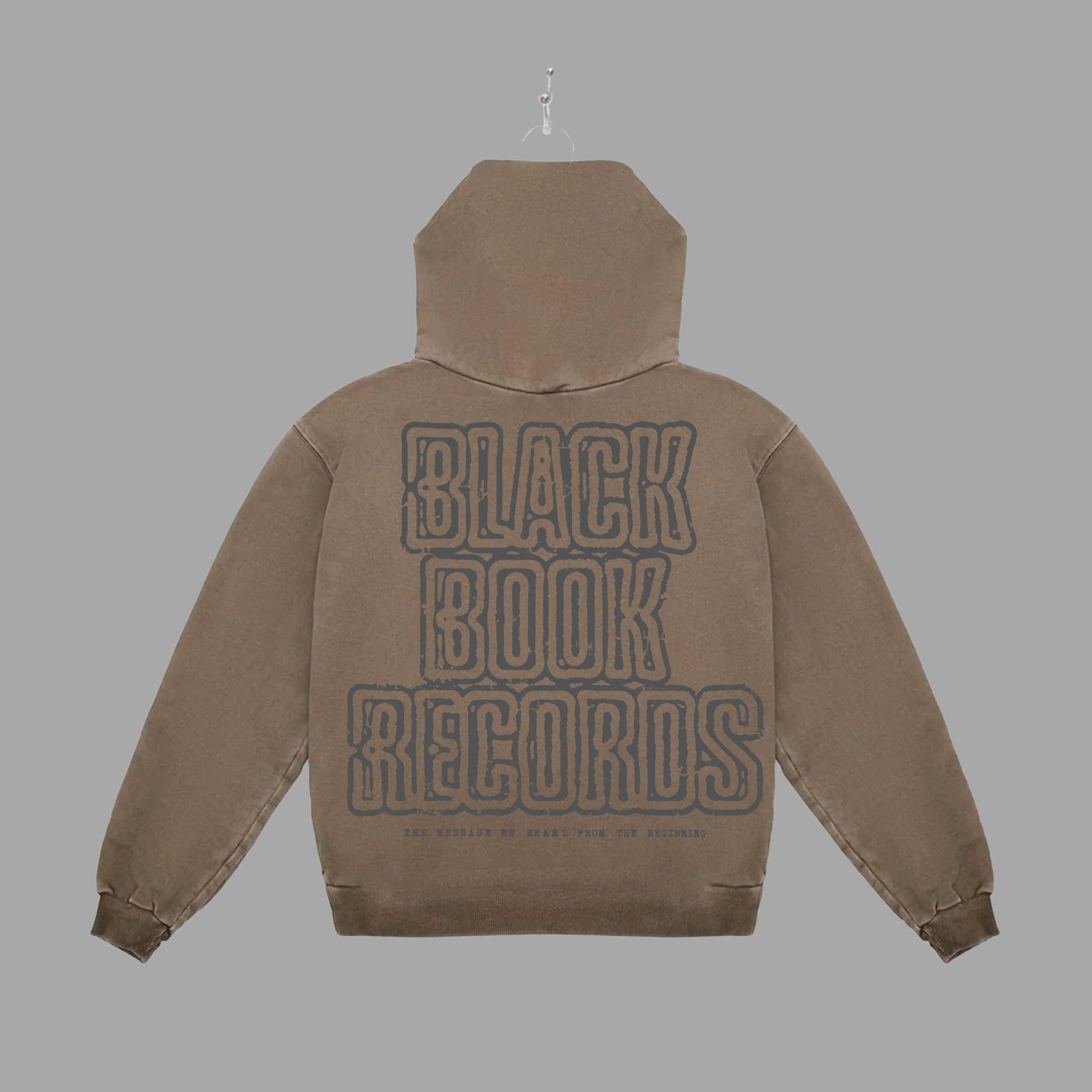 BBR DISTRESSED - HOODIE - "PREMIUM-BOX FIT"