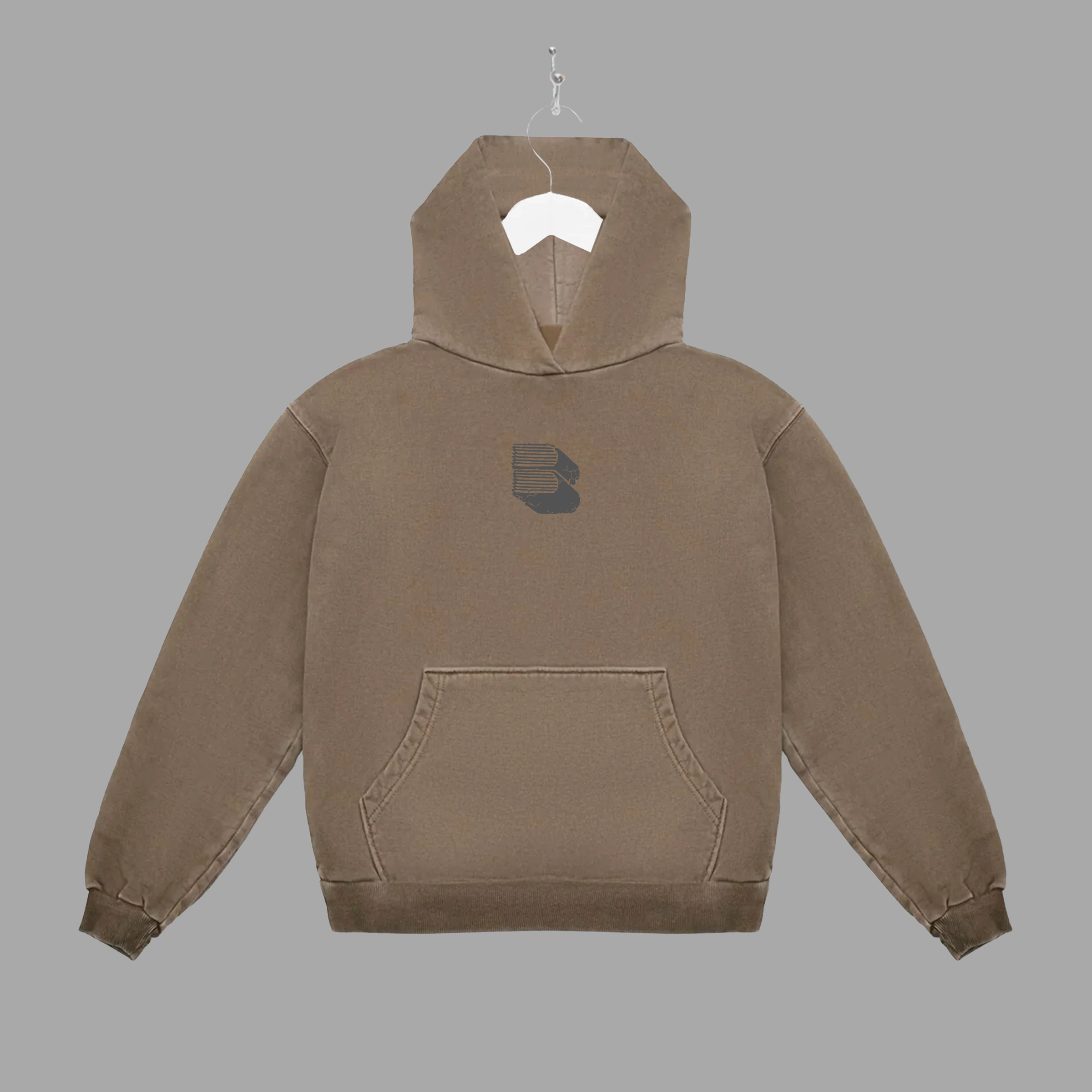 BBR DISTRESSED - HOODIE - "PREMIUM-BOX FIT"