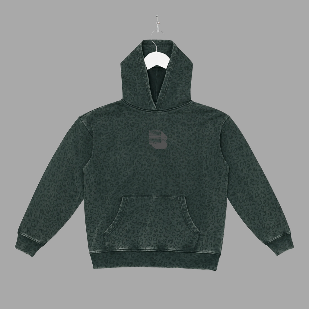BBR DISTRESSED - HOODIE - "PREMIUM-BOX FIT"