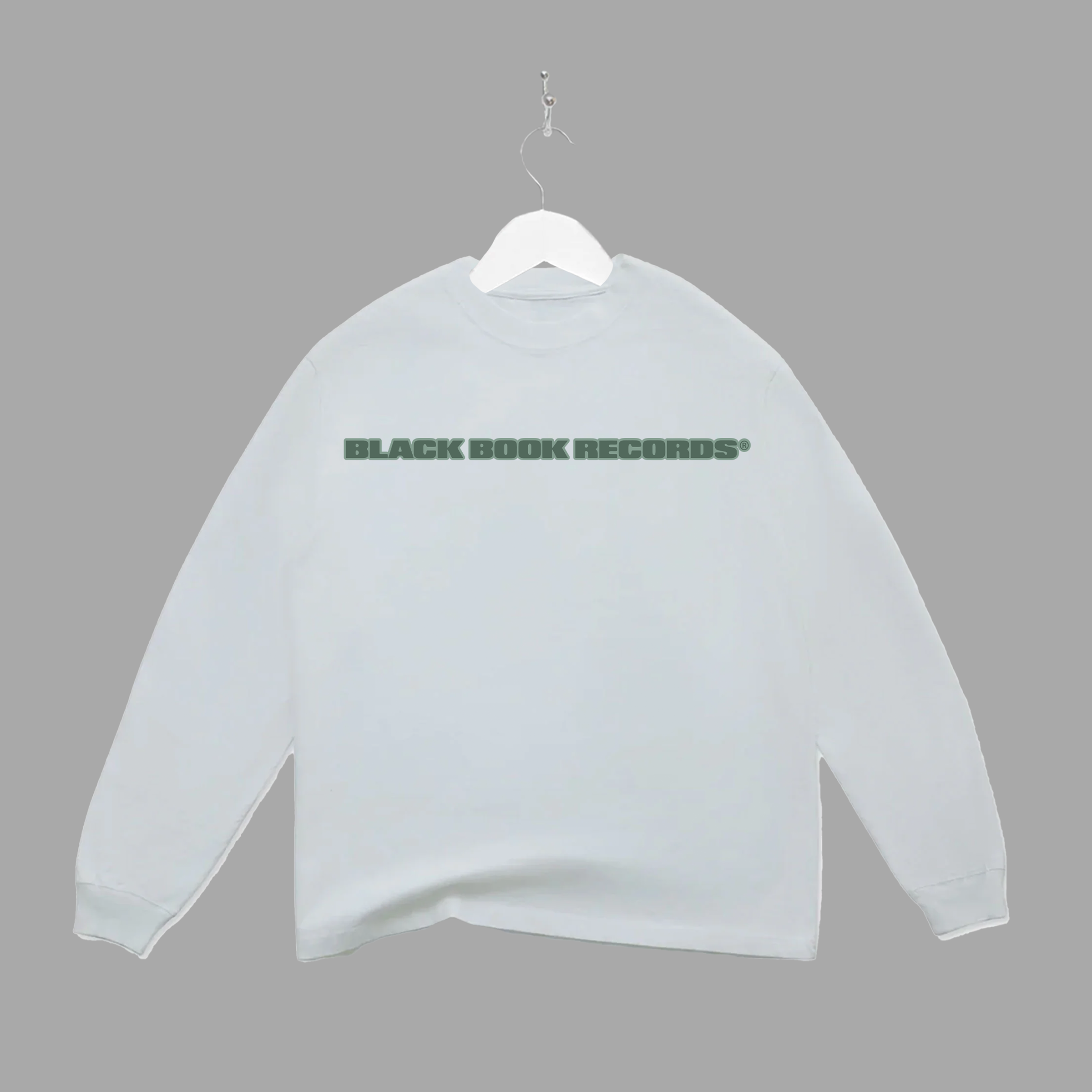 B HAND - GREEN - LONGSLEEVE - "PREMIUM-BOX FIT"
