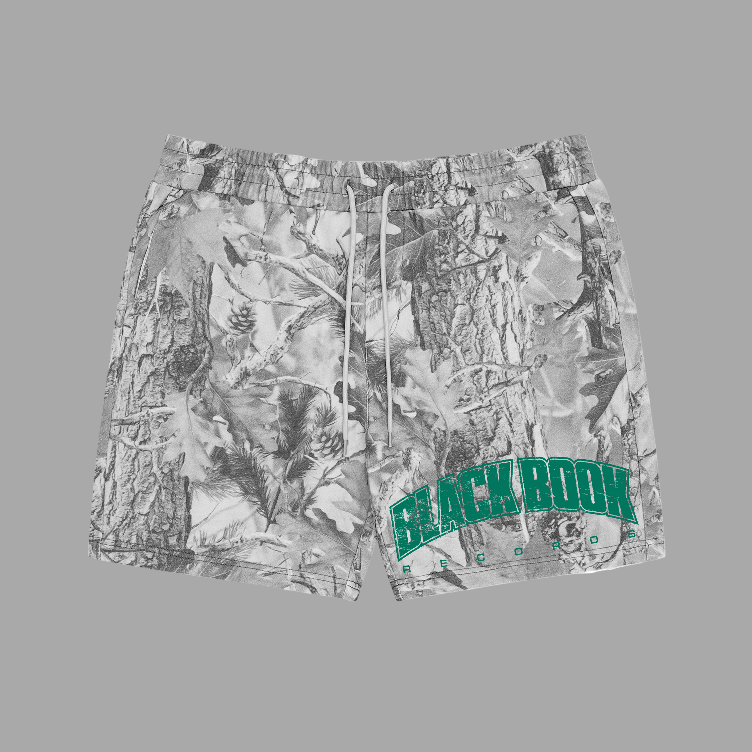 BLACK BOOK UNI - GREEN - VOLLEY SHORTS