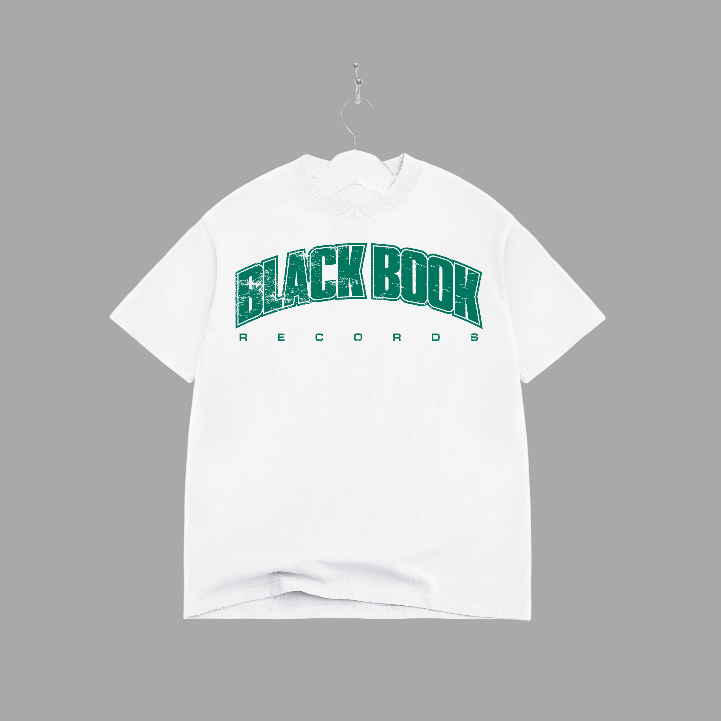 BLACK BOOK UNI - GREEN - TEE - "PREMIUM-BOX FIT"