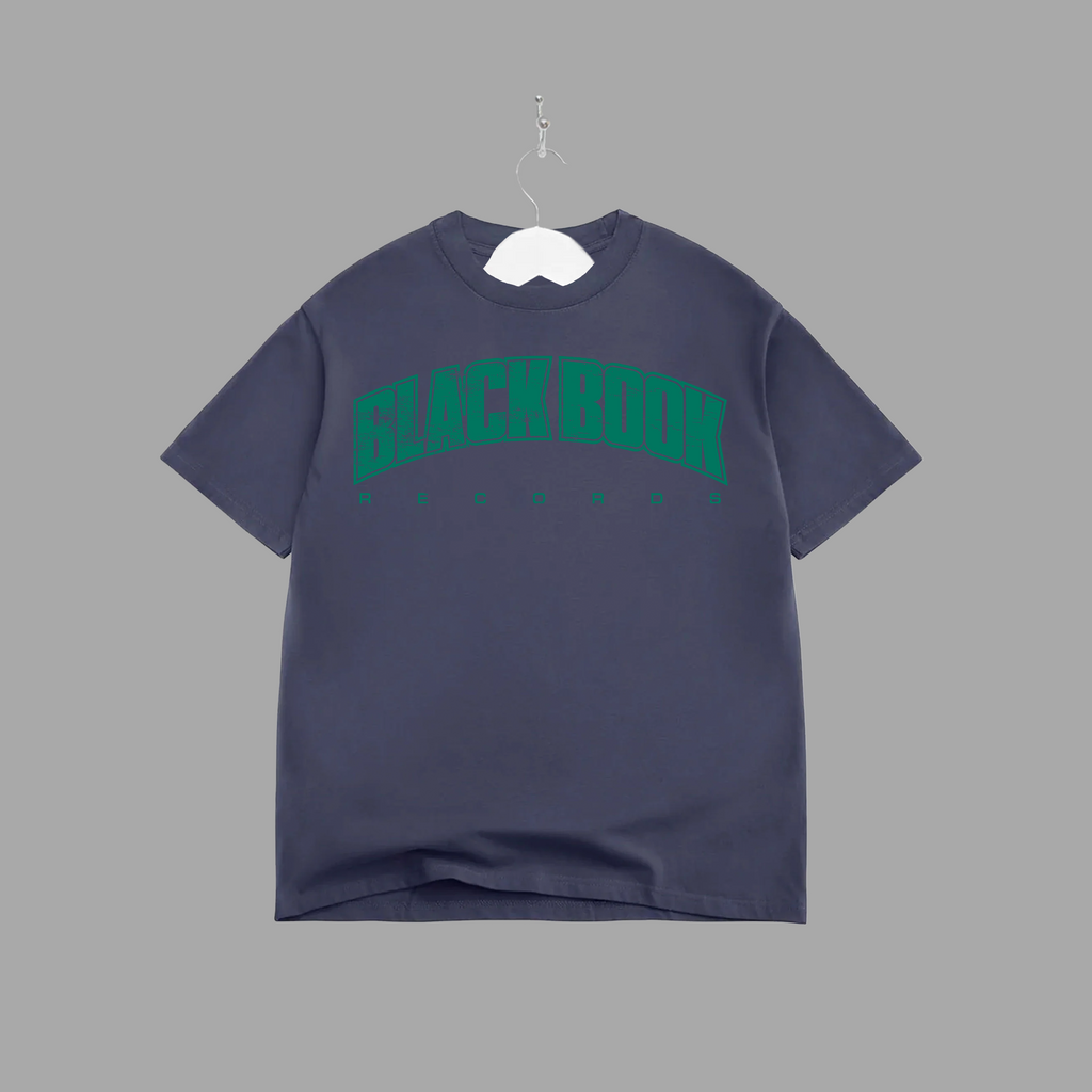 BLACK BOOK UNI - GREEN - TEE - "PREMIUM-BOX FIT"
