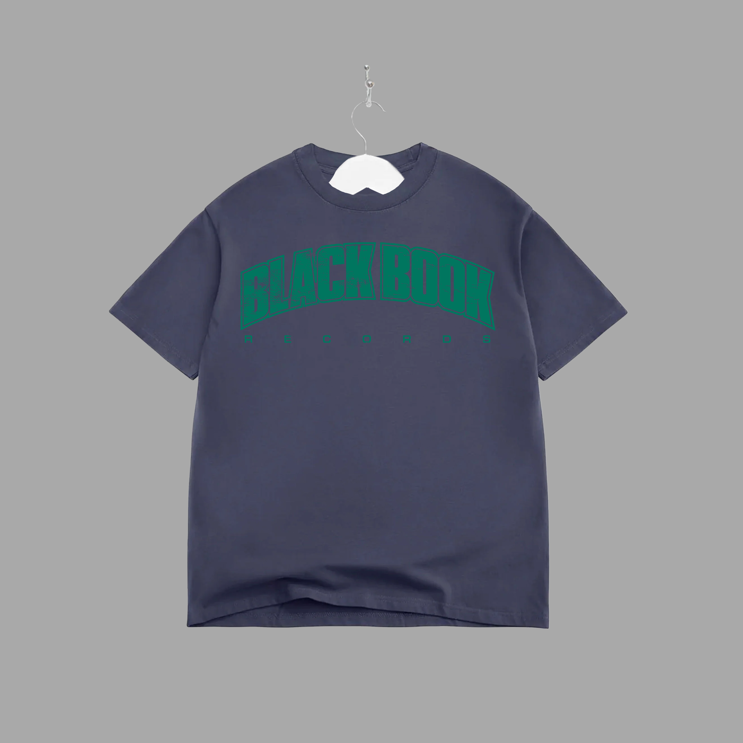 BLACK BOOK UNI - GREEN - TEE - "PREMIUM-BOX FIT"