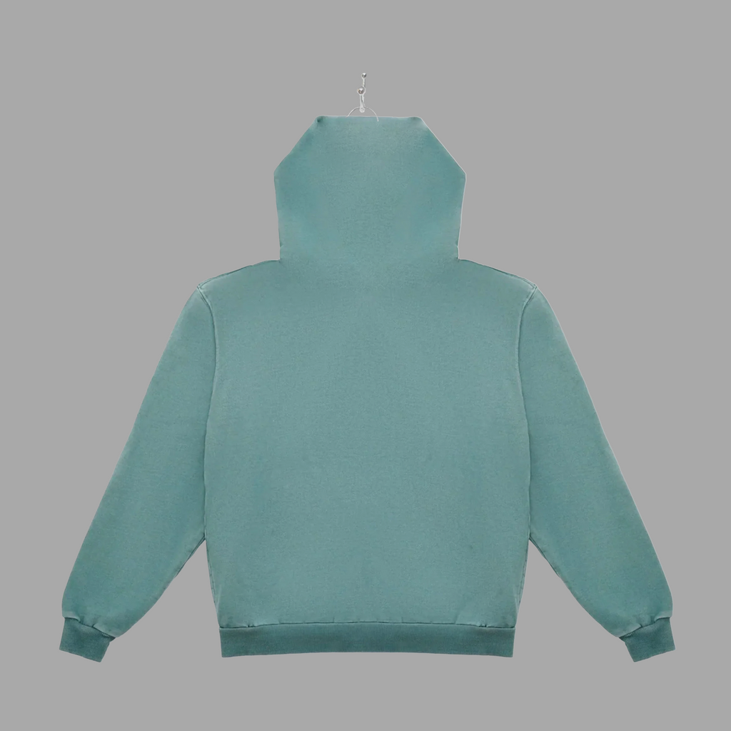 BLACK BOOK UNI - GREEN - HOODIE - "PREMIUM-BOX FIT"