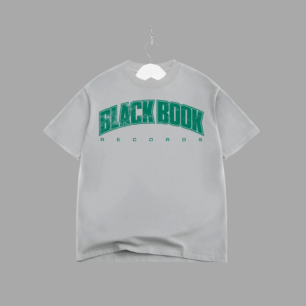 BLACK BOOK UNI - GREEN - TEE - "PREMIUM-BOX FIT"