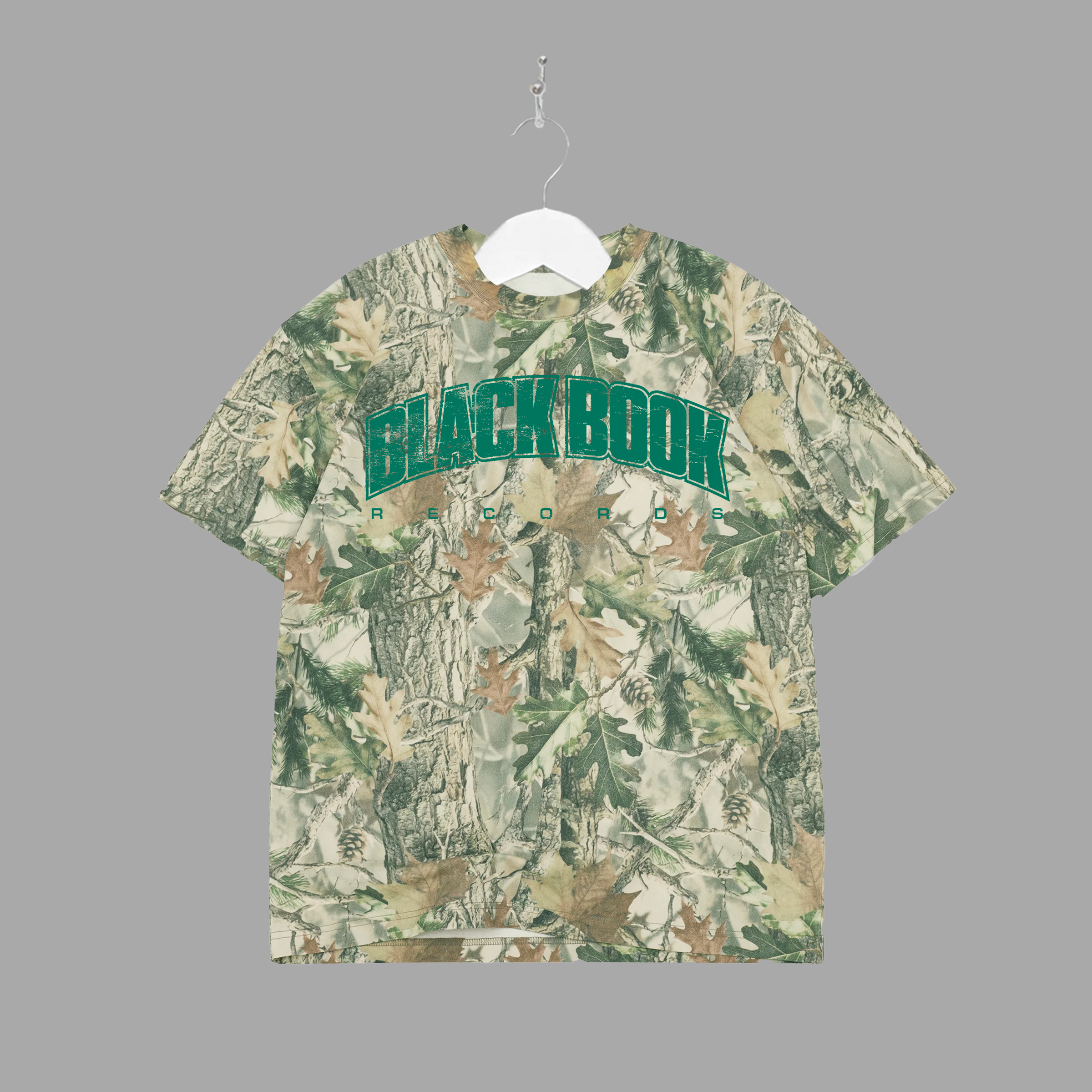 BLACK BOOK UNI - GREEN - TEE - "PREMIUM-BOX FIT"