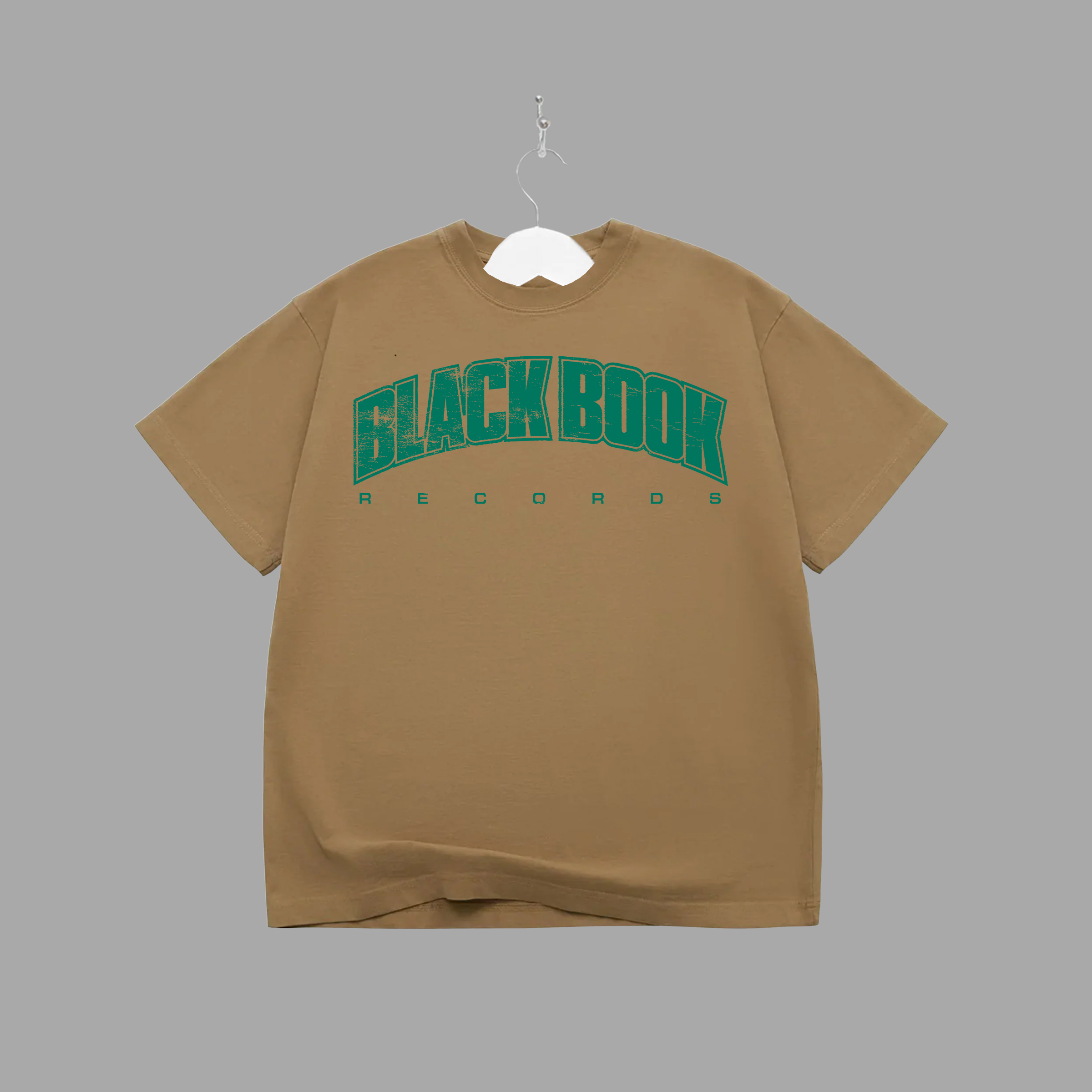BLACK BOOK UNI - GREEN - TEE - "PREMIUM-BOX FIT"