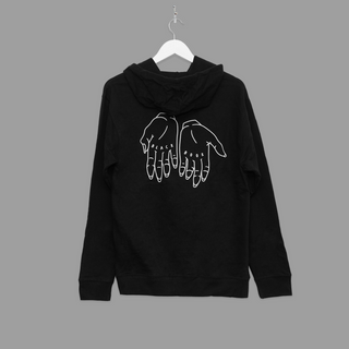 HANDS HOODIE - B&W