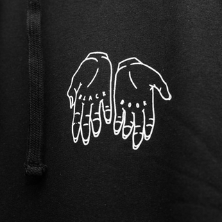 HANDS HOODIE - B&W