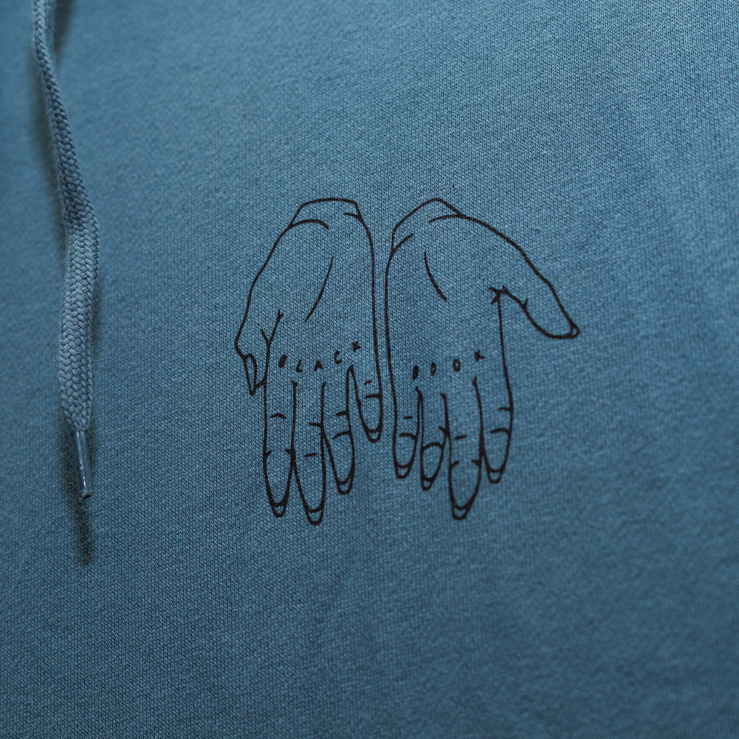 Hands Hoodie - Blue