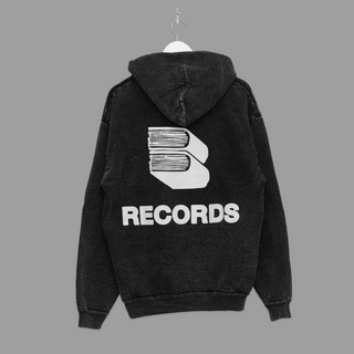 RECORDS HOODIE - GRAPHITE