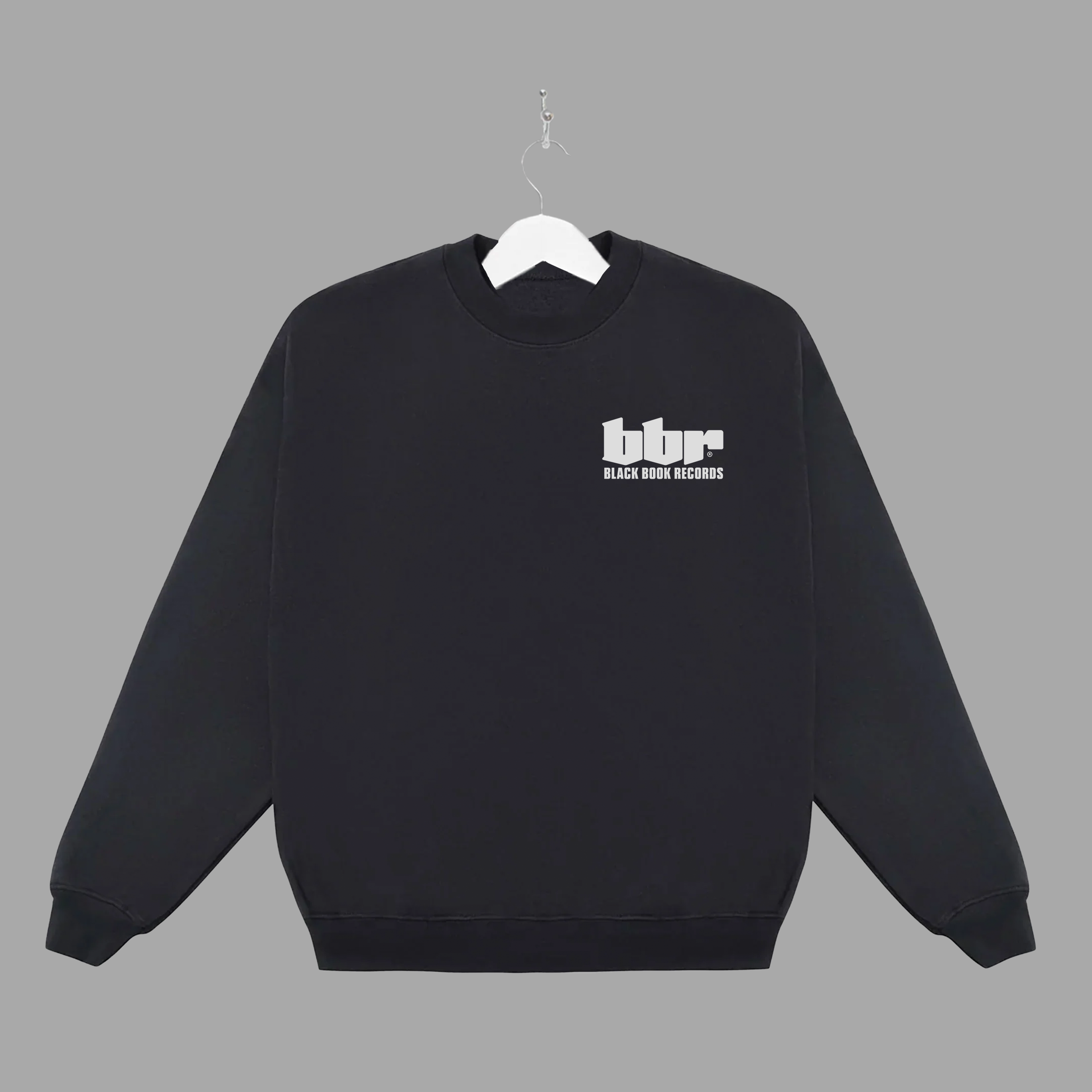 BBR - WHITE - CREWNECK - "PREMIUM-BOX FIT"