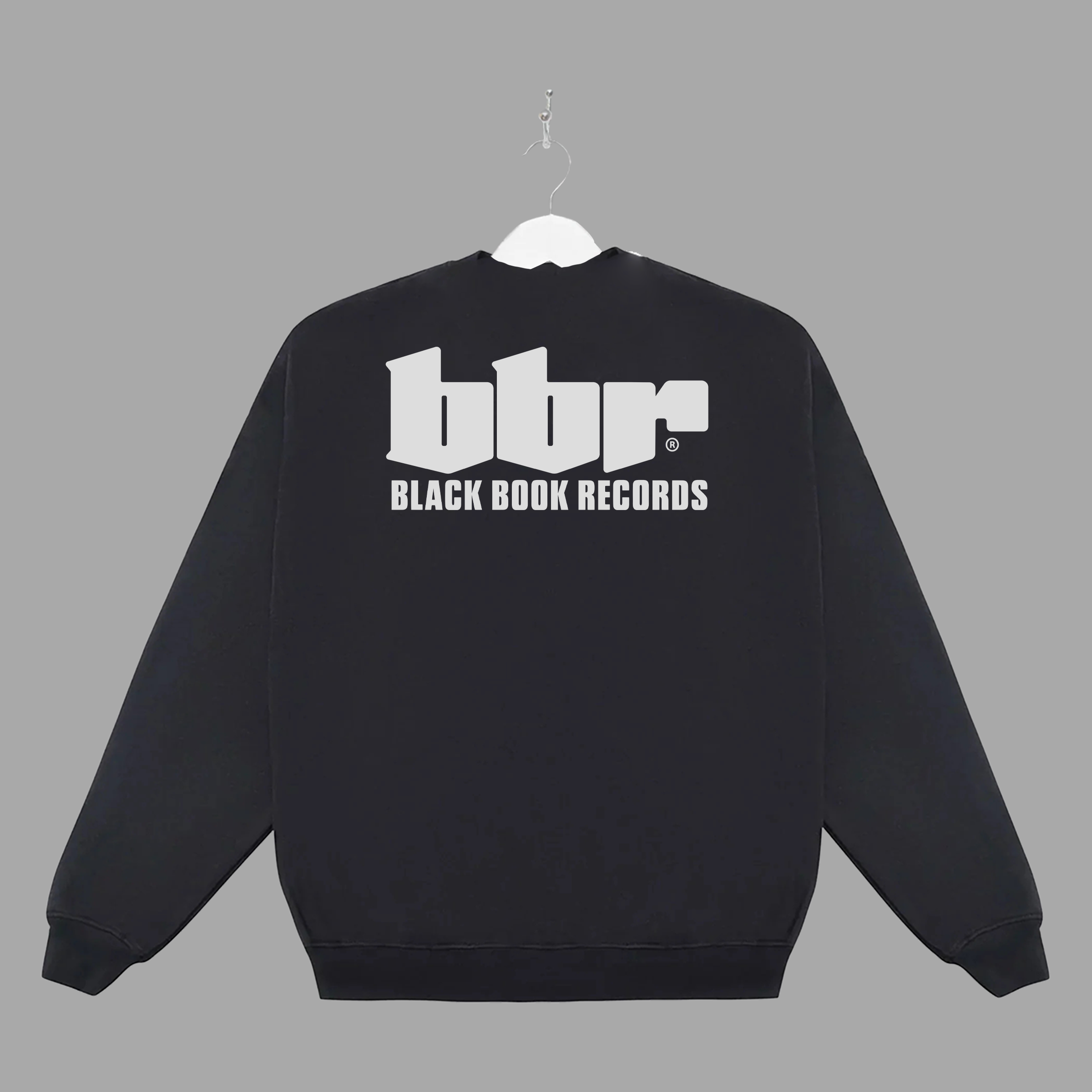 BBR - WHITE - CREWNECK - "PREMIUM-BOX FIT"