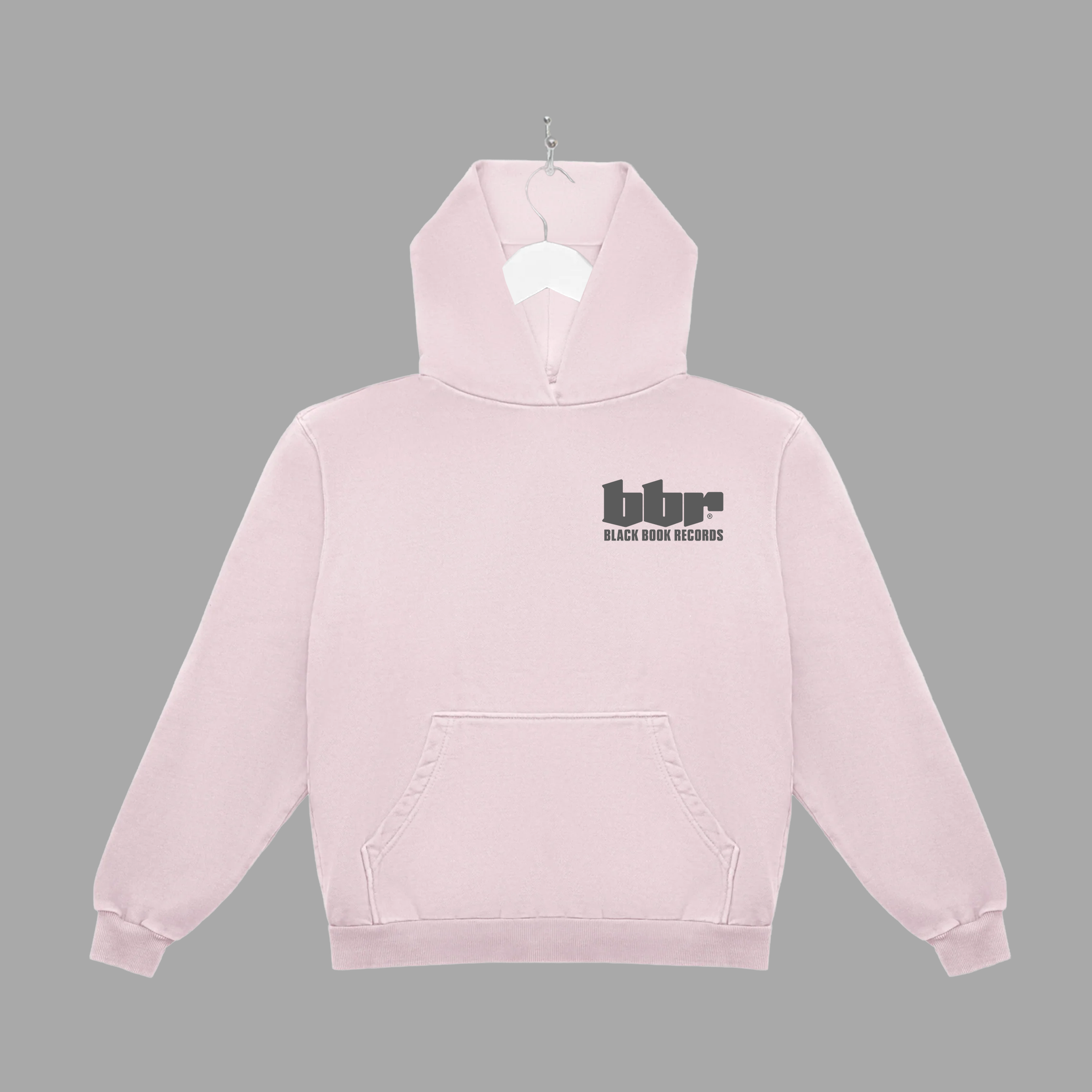BBR - GREY - HOODIE - "PREMIUM-BOX FIT"