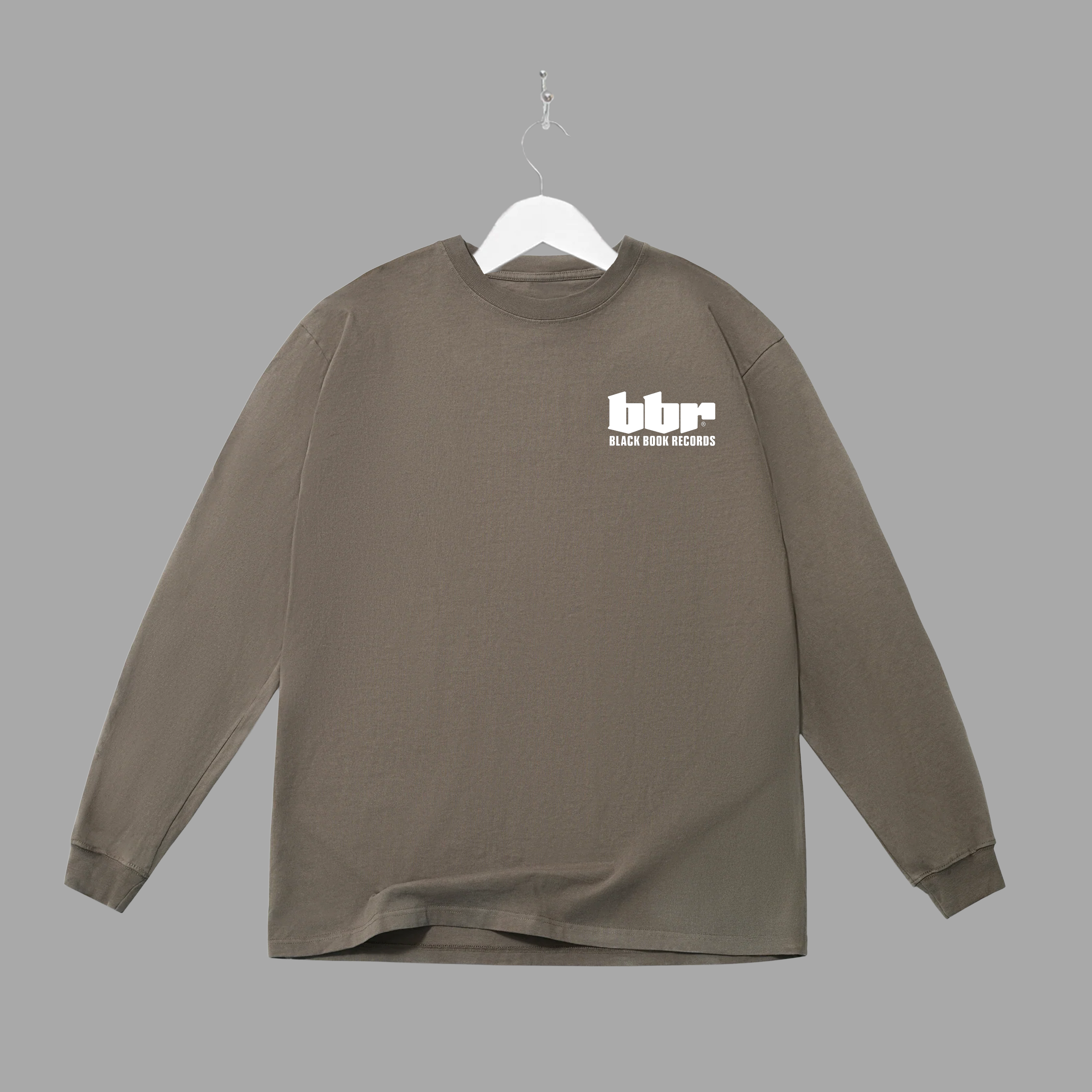 BBR - WHITE - LONGSLEEVE - "PREMIUM-BOX FIT"
