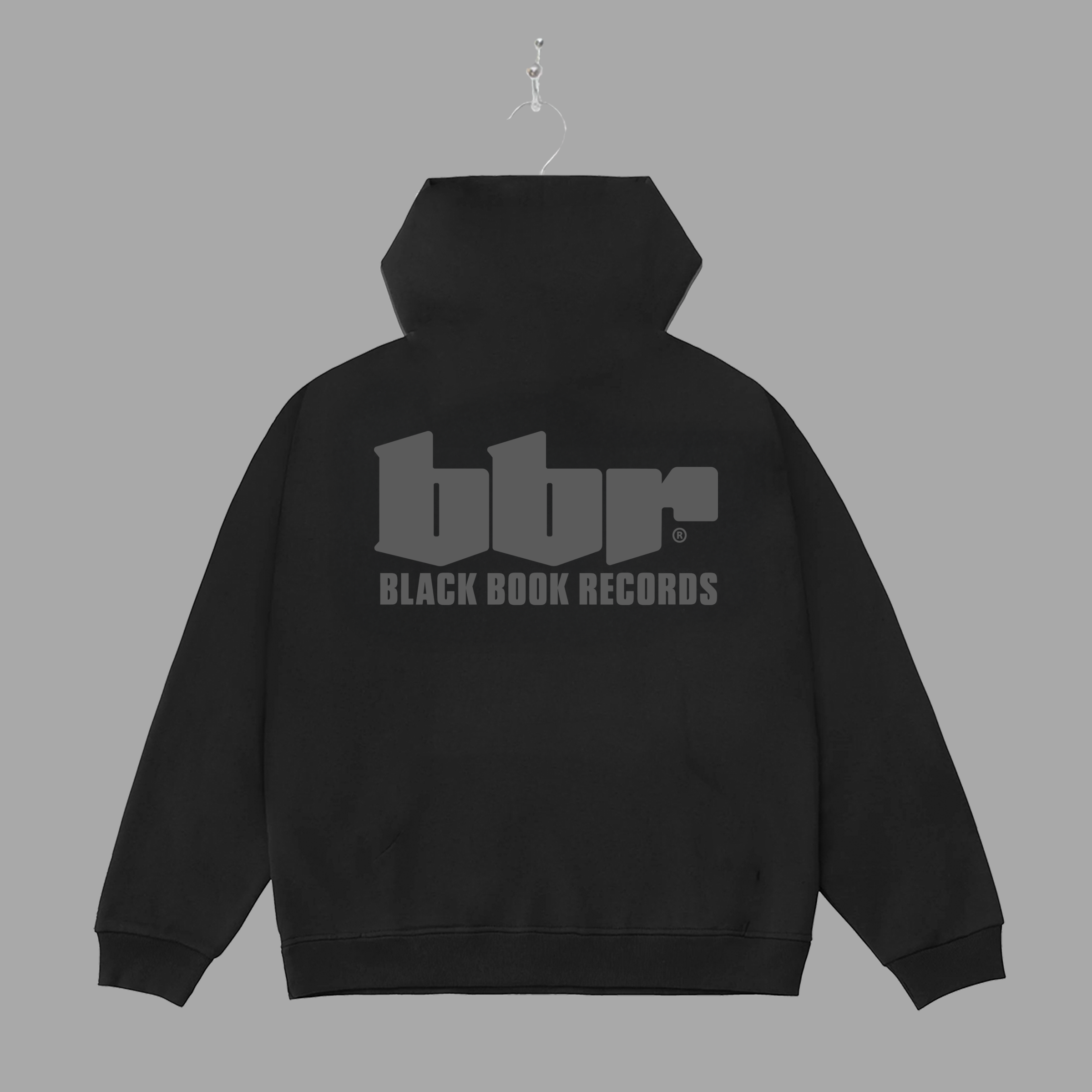 BBR - GREY - HOODIE - "PREMIUM-BOX FIT"