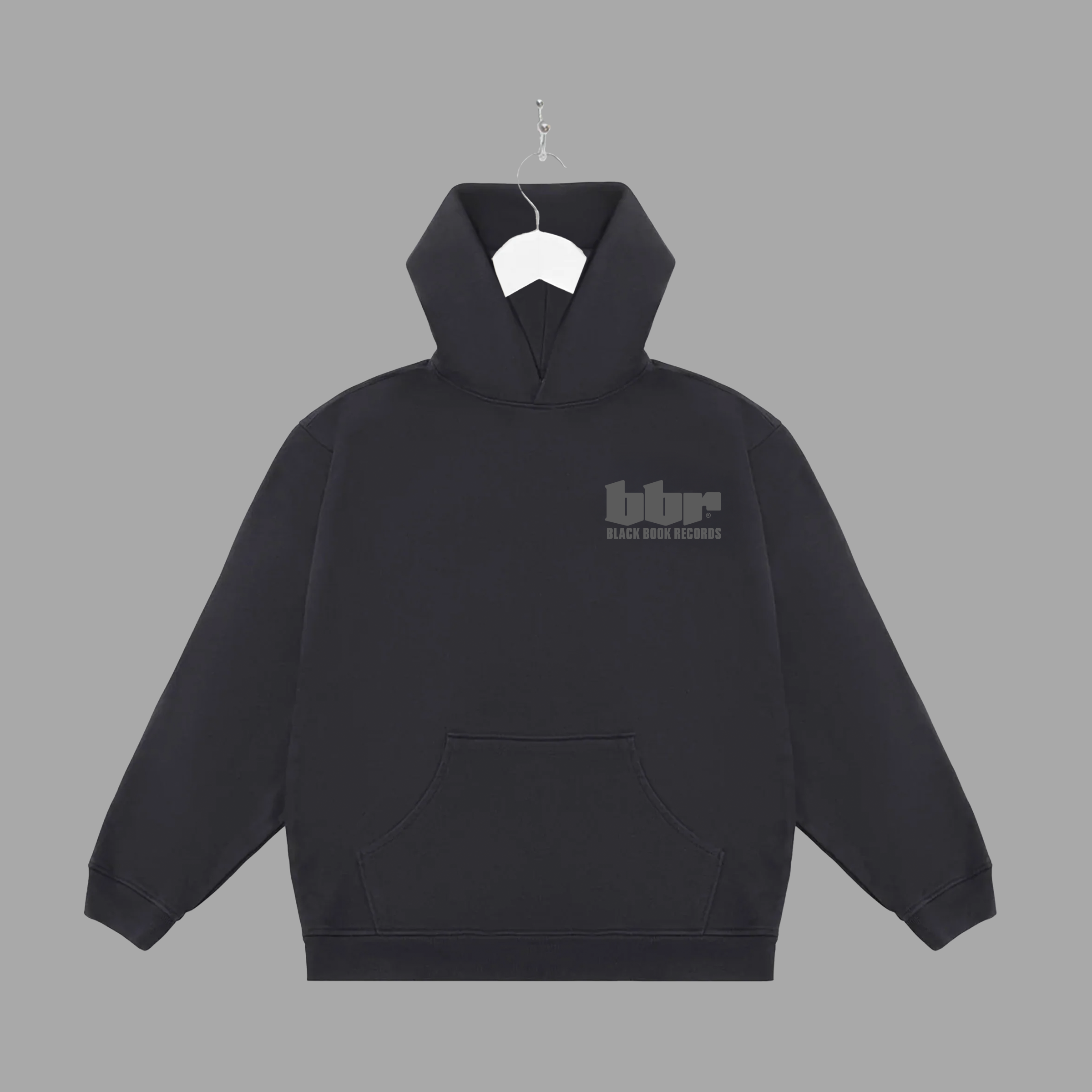 BBR - GREY - HOODIE - "PREMIUM-BOX FIT"