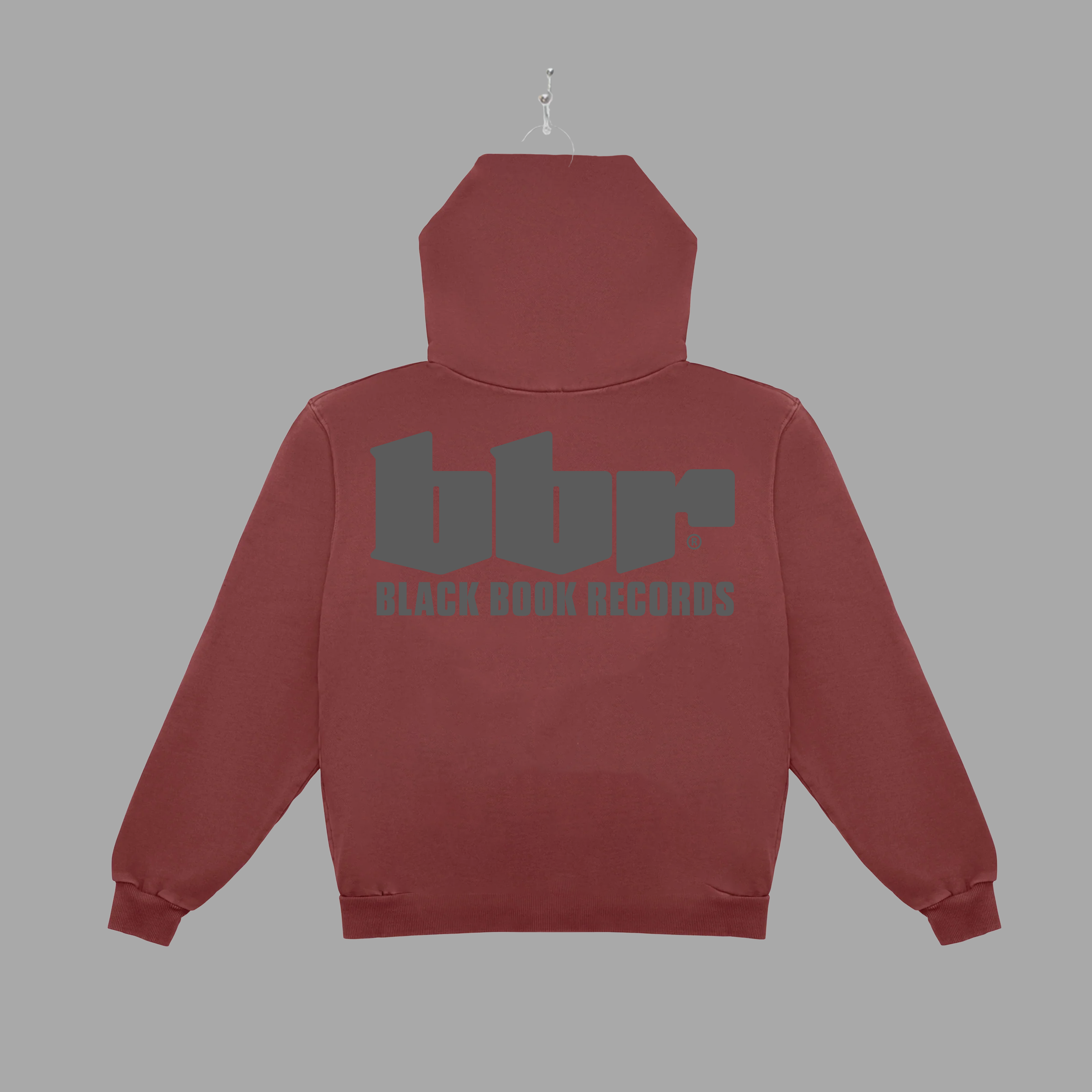 BBR - GREY - HOODIE - "PREMIUM-BOX FIT"