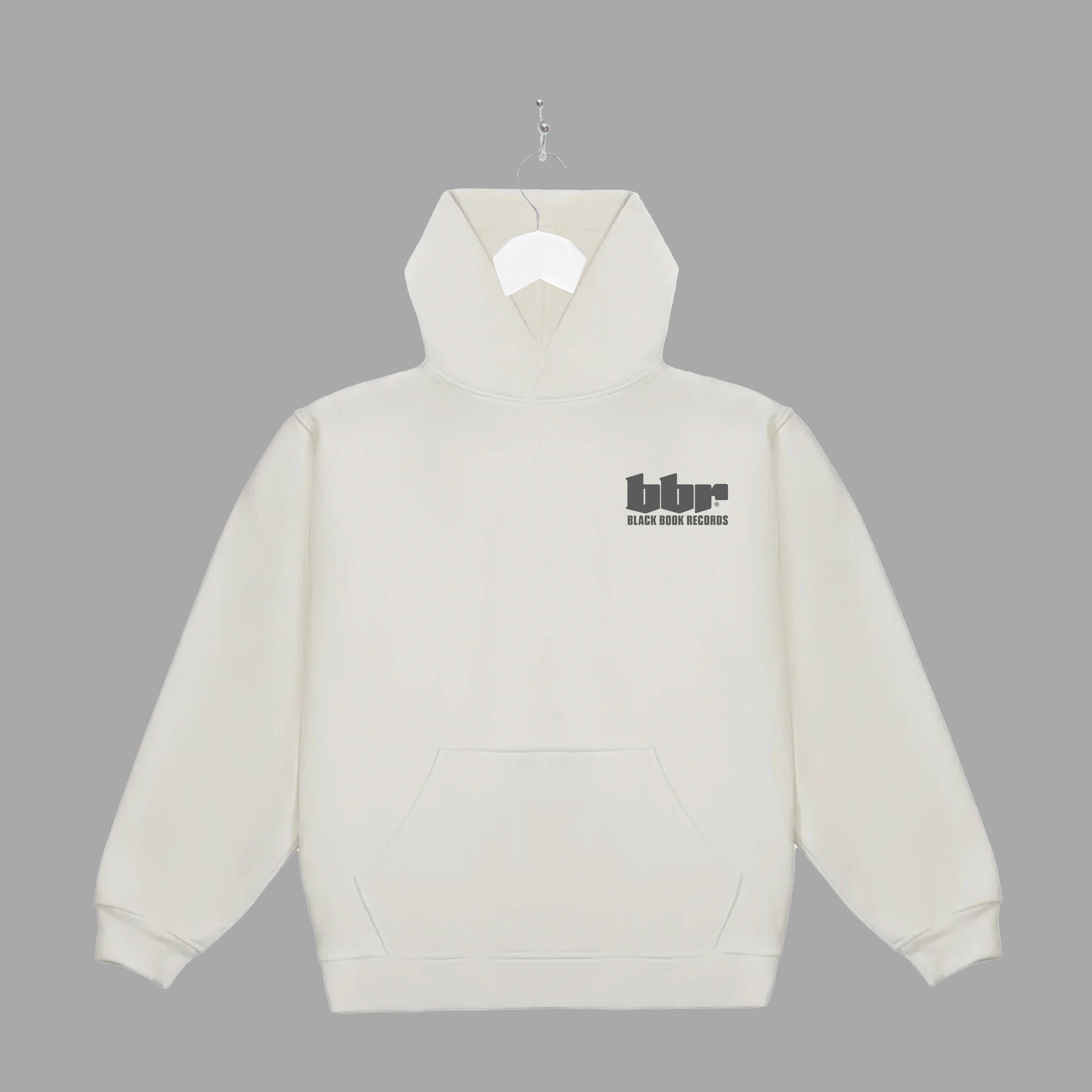 BBR - GREY - HOODIE - "PREMIUM-BOX FIT"