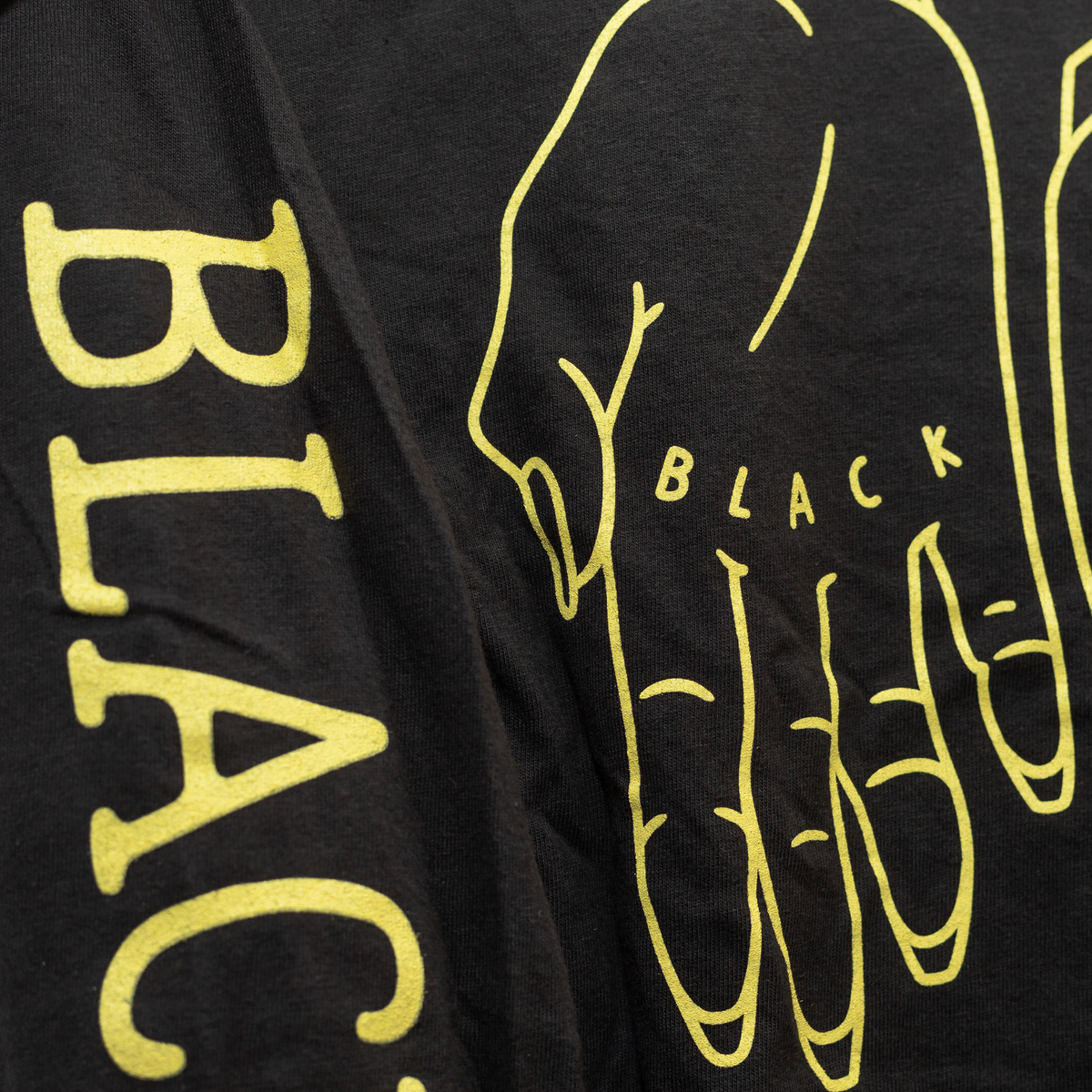 HANDS LONG SLEEVE - GOLD/ BLACK - "TRADITIONAL FIT"