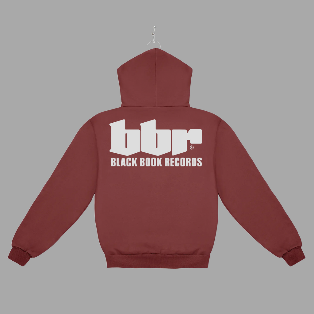 BBR - WHITE - HOODIE - "PREMIUM-BOX FIT"
