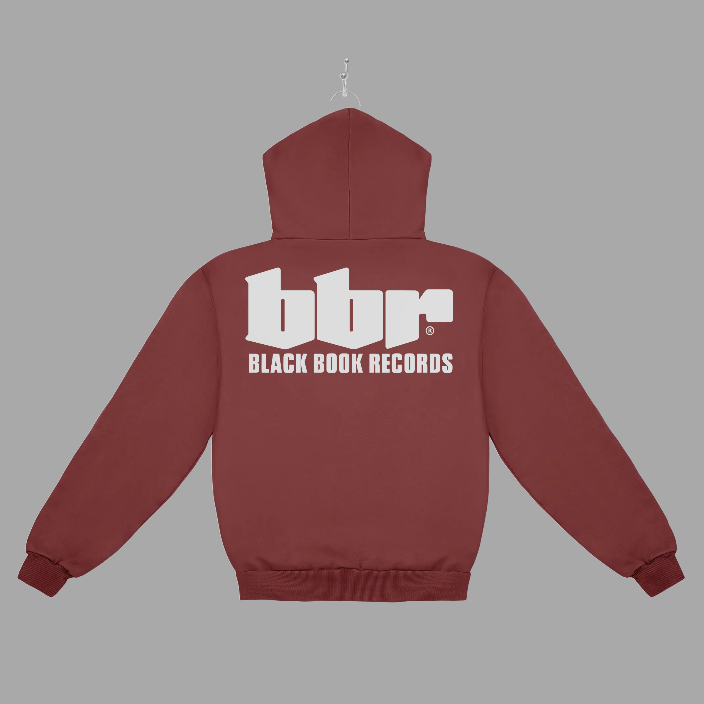 BBR - WHITE - HOODIE - "PREMIUM-BOX FIT"