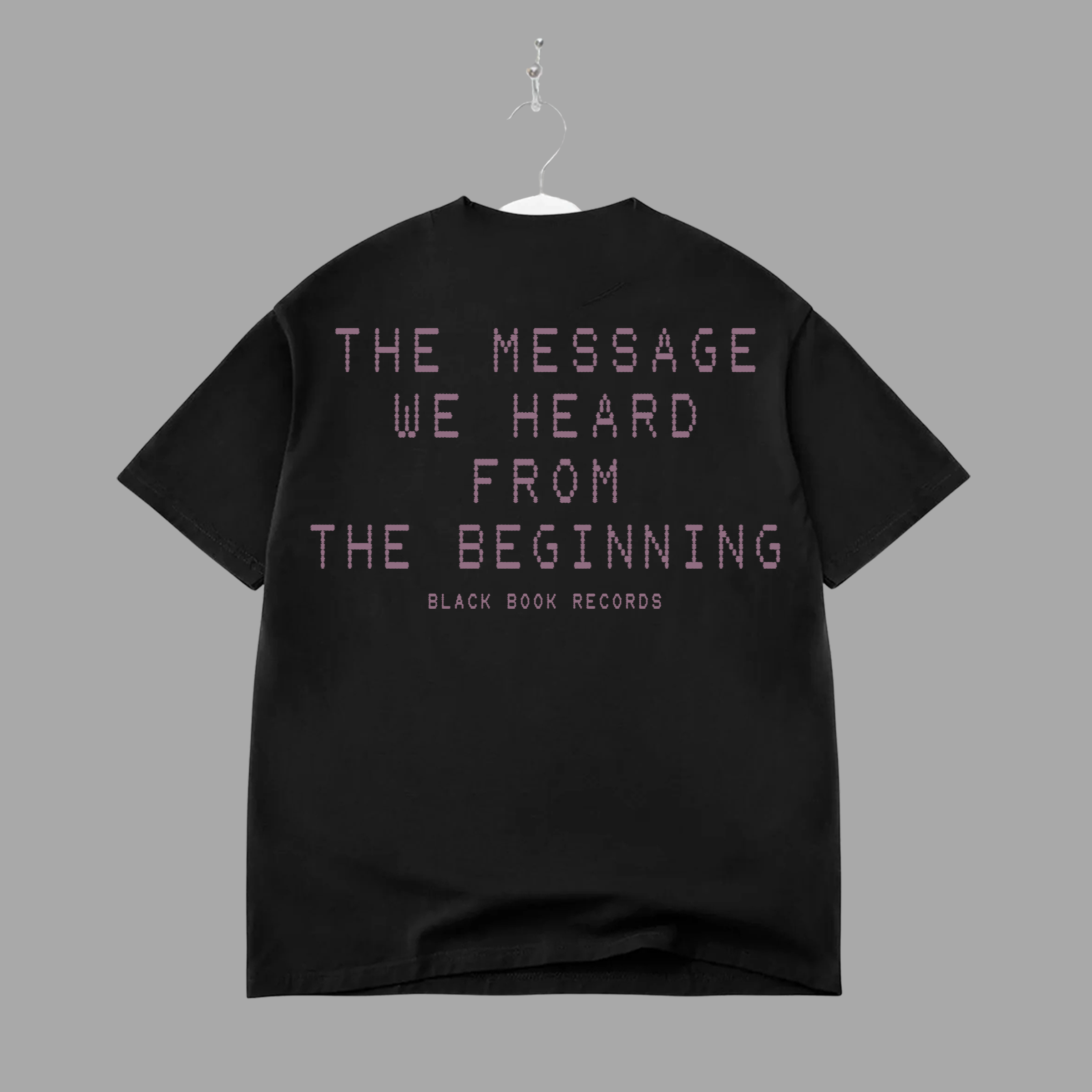 THE MESSAGE FADED - PURPLE - TEE - "PREMIUM-BOX FIT"