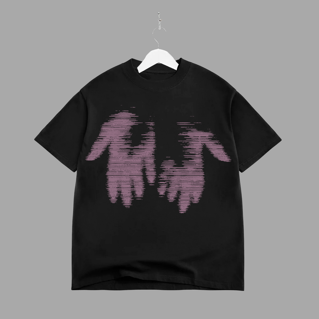 THE MESSAGE FADED - PURPLE - TEE - "PREMIUM-BOX FIT"