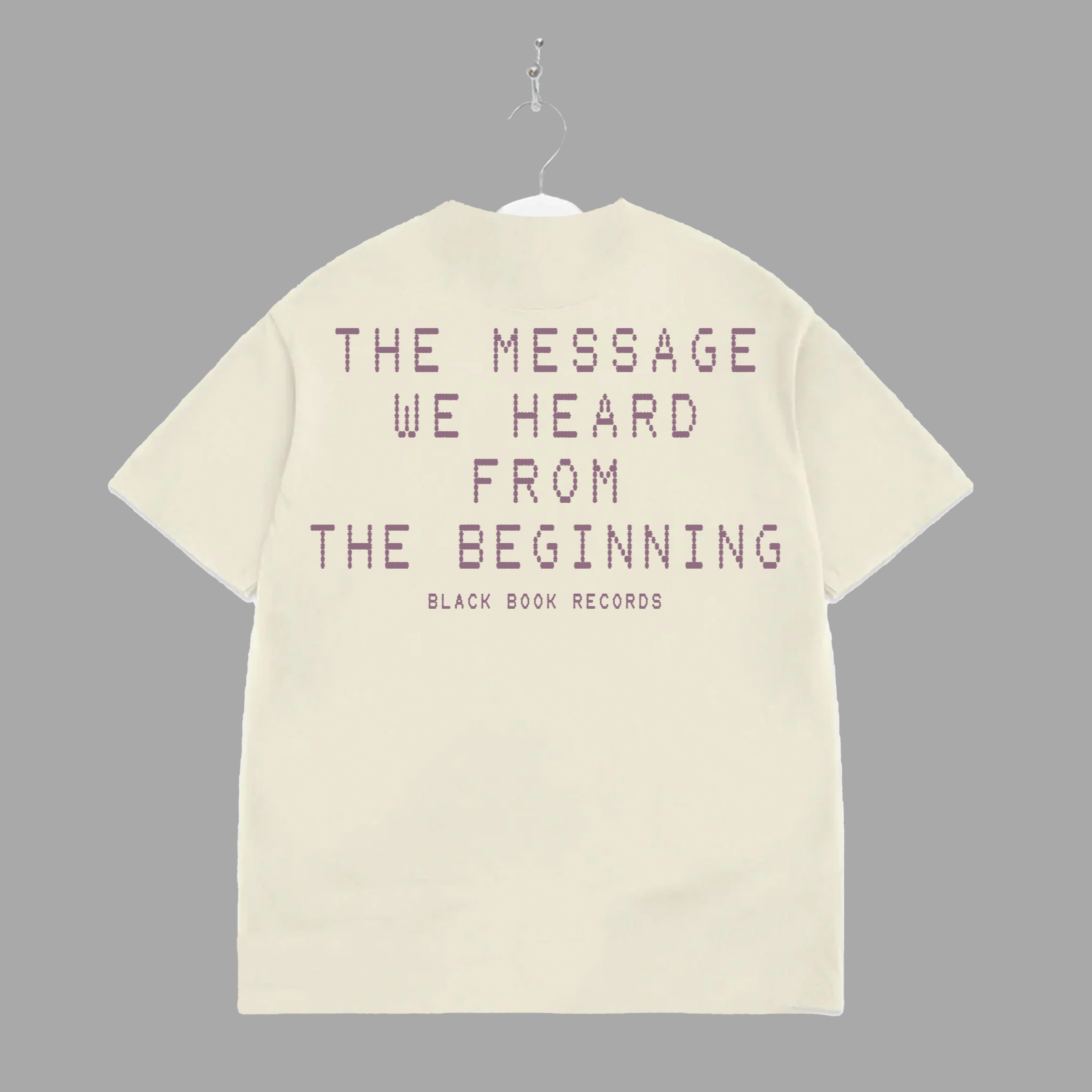 THE MESSAGE FADED - PURPLE - TEE - "PREMIUM-BOX FIT"