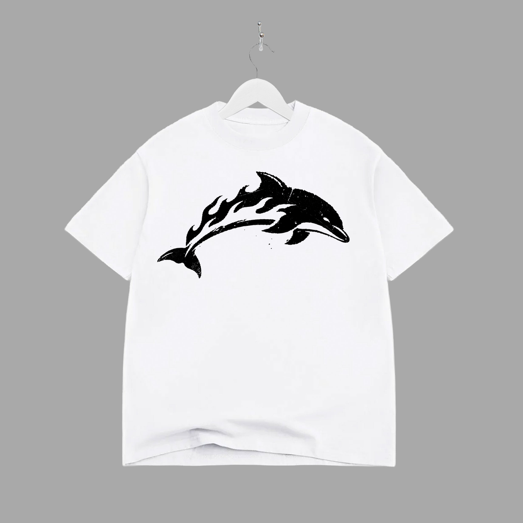 (SHOW PICK UP) MMW 26’ - DOLPHIN - BLACK - TEE