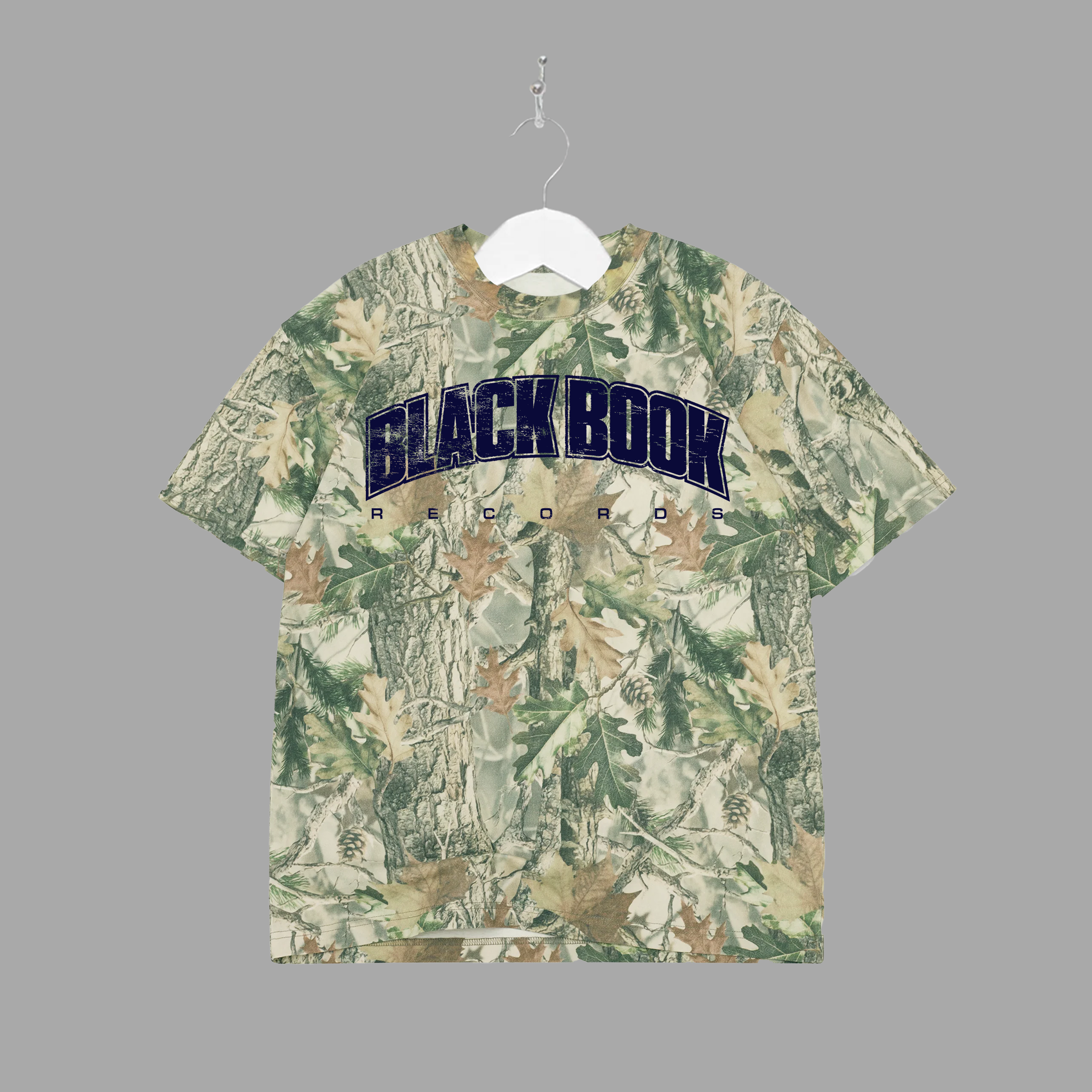 BLACK BOOK UNI - NAVY - TEE - "PREMIUM-BOX FIT"